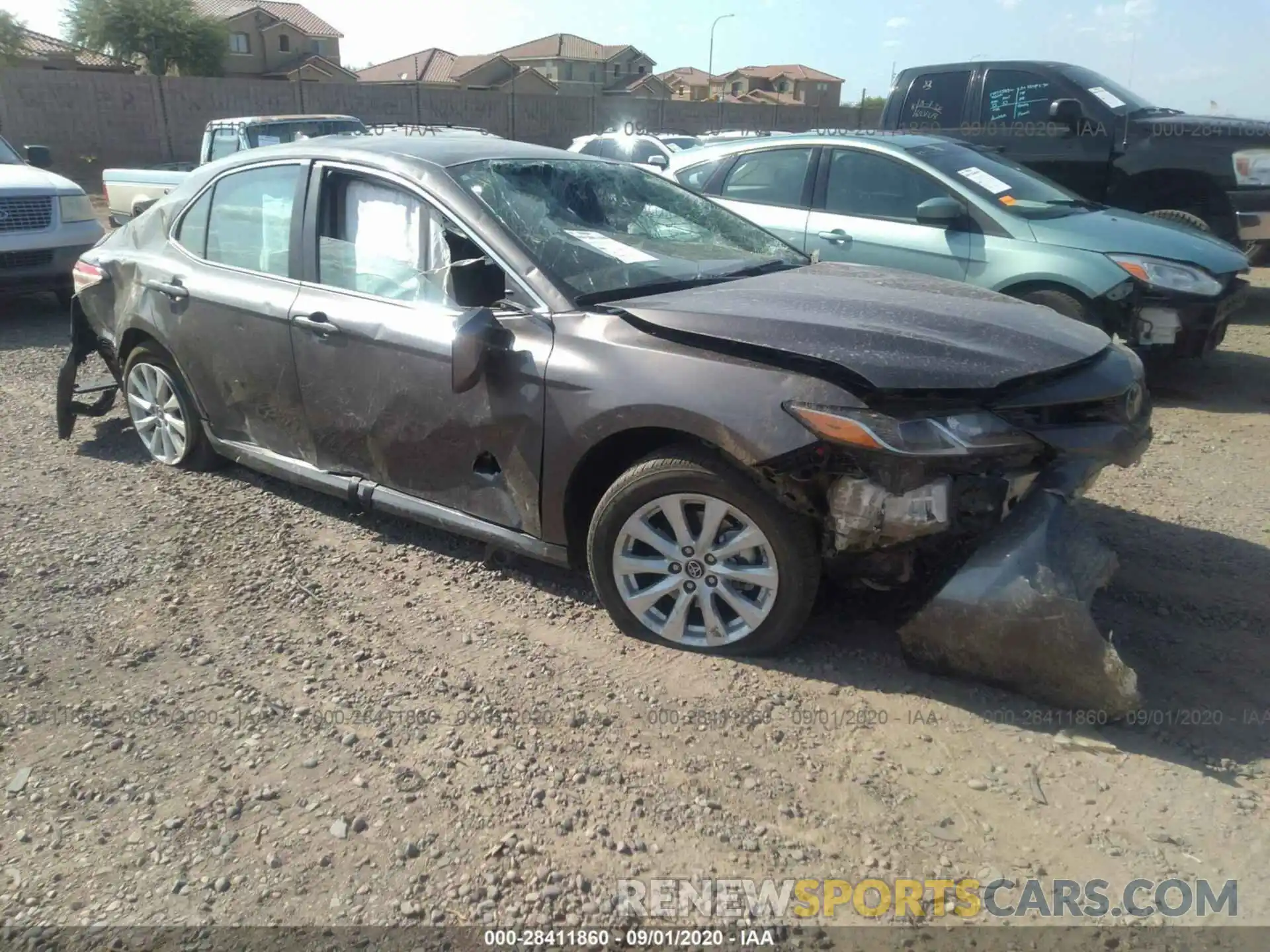 1 Photograph of a damaged car 4T1B11HK3KU260515 TOYOTA CAMRY 2019