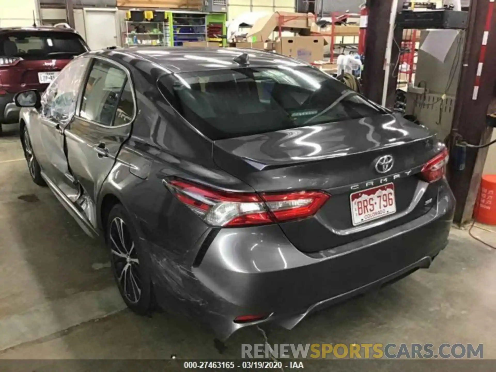 2 Photograph of a damaged car 4T1B11HK3KU260742 TOYOTA CAMRY 2019