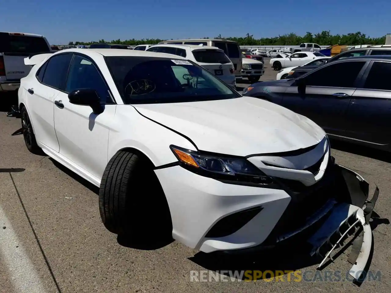 1 Photograph of a damaged car 4T1B11HK3KU262054 TOYOTA CAMRY 2019