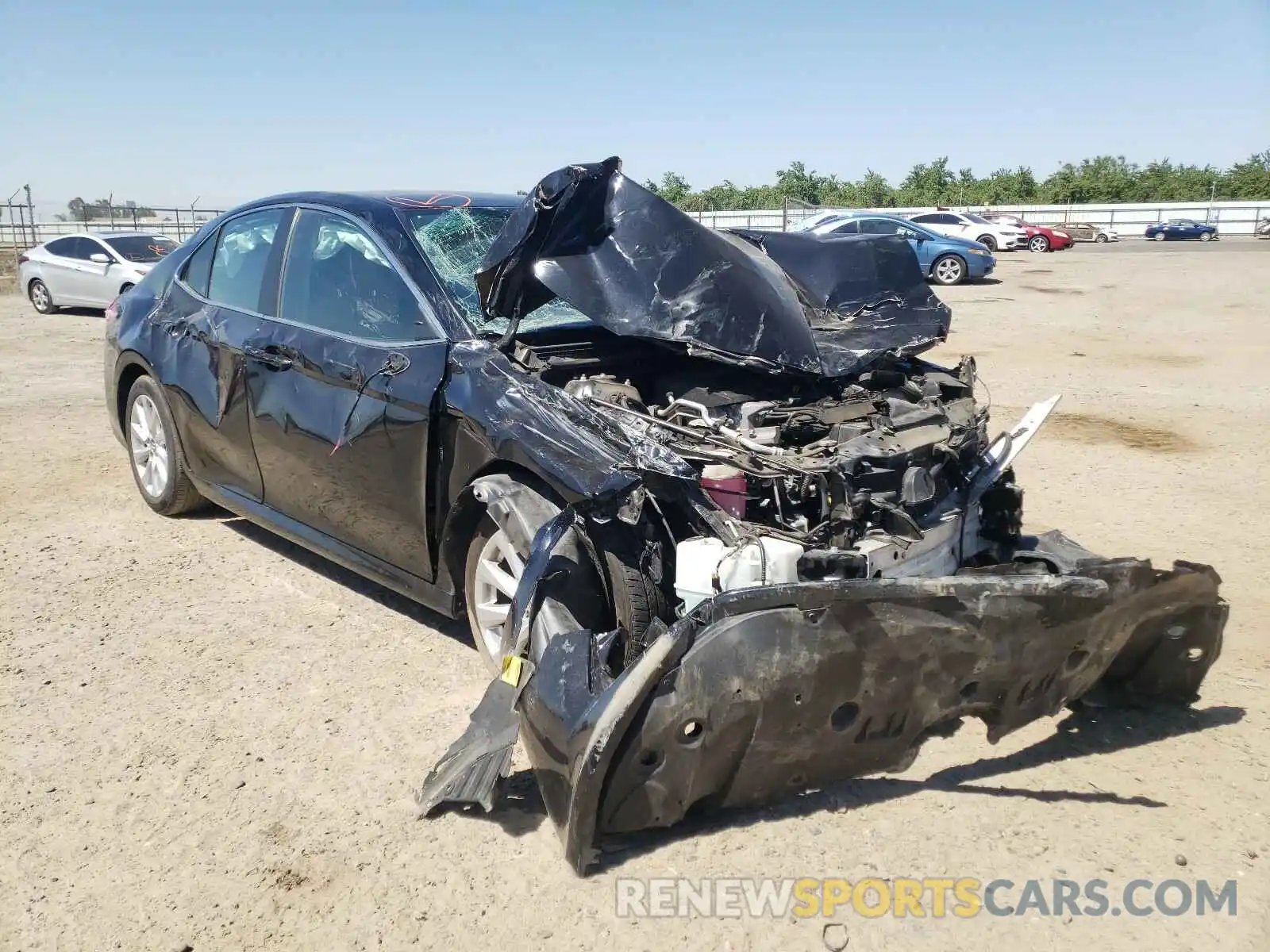 1 Photograph of a damaged car 4T1B11HK3KU262281 TOYOTA CAMRY 2019