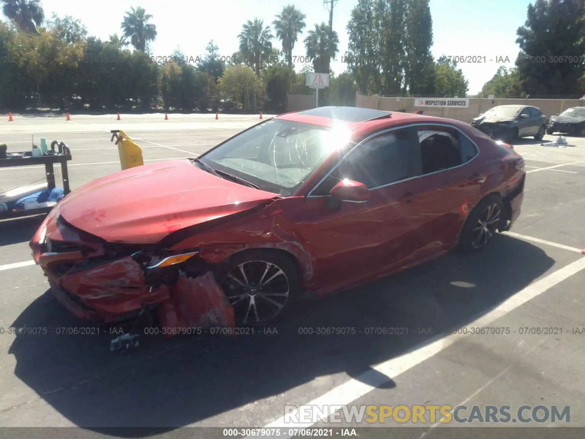 2 Photograph of a damaged car 4T1B11HK3KU262569 TOYOTA CAMRY 2019