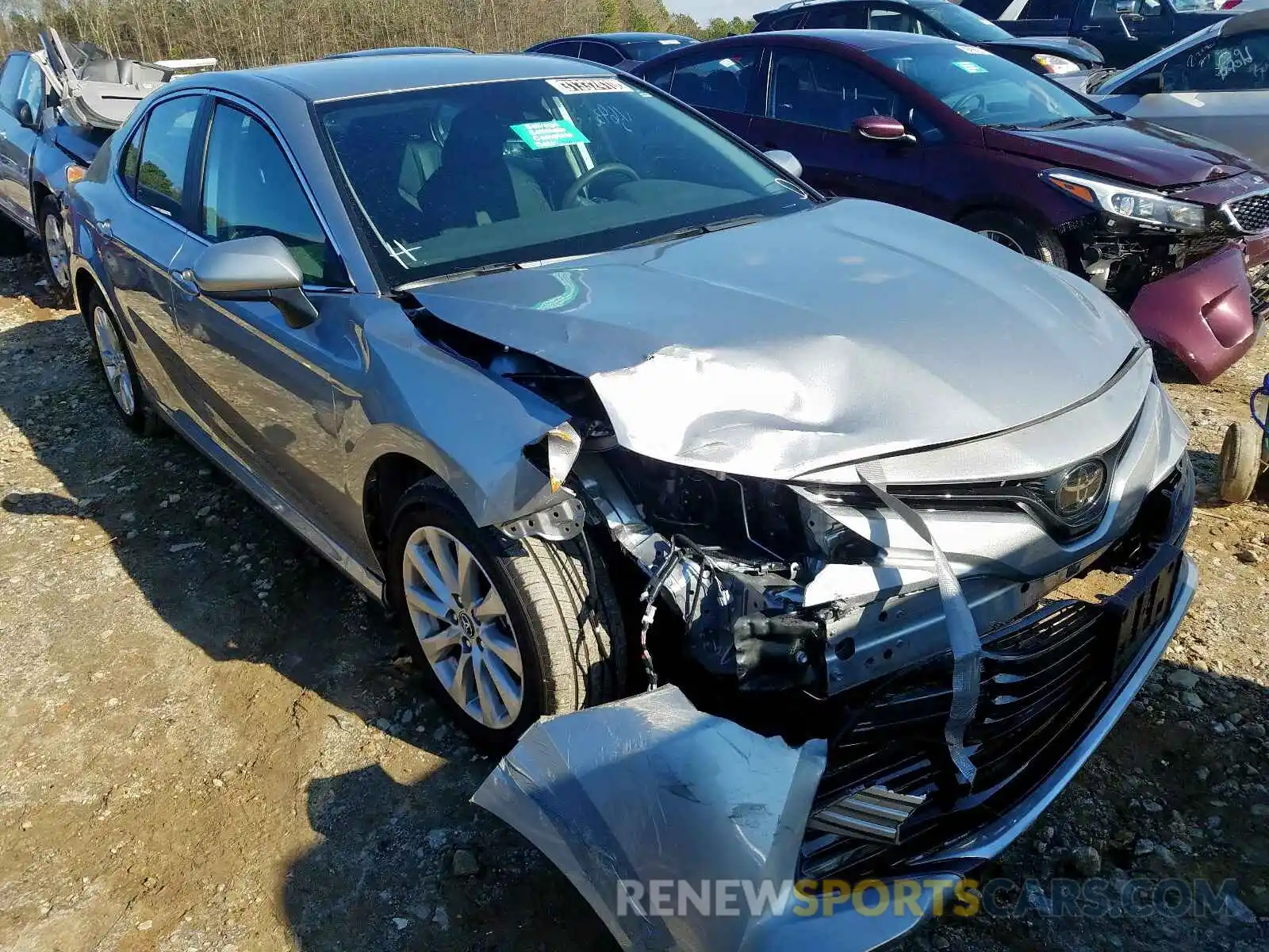 1 Photograph of a damaged car 4T1B11HK3KU263236 TOYOTA CAMRY 2019