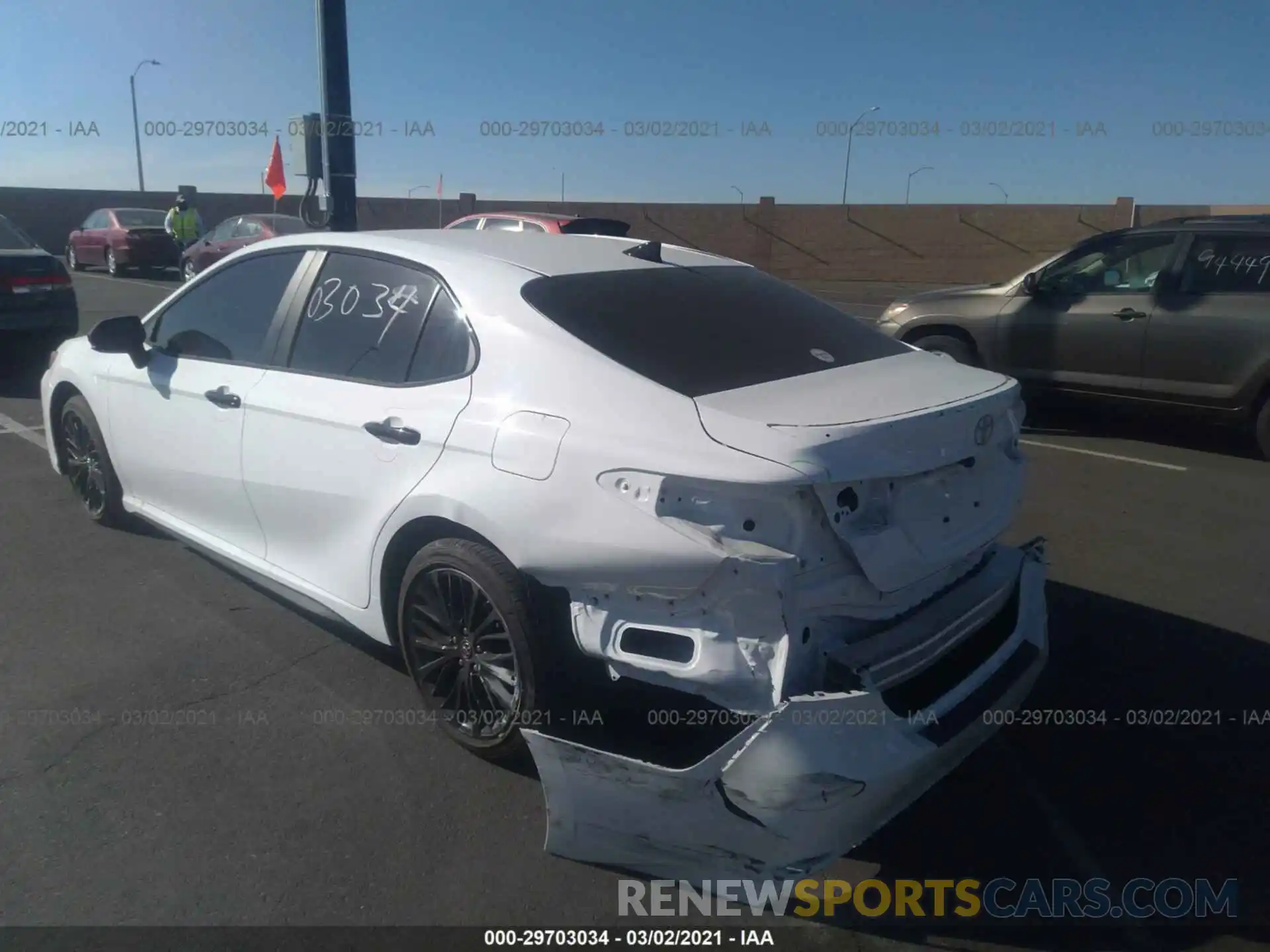 3 Photograph of a damaged car 4T1B11HK3KU264211 TOYOTA CAMRY 2019