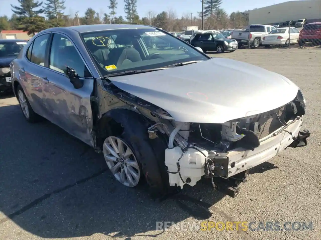 1 Photograph of a damaged car 4T1B11HK3KU265908 TOYOTA CAMRY 2019