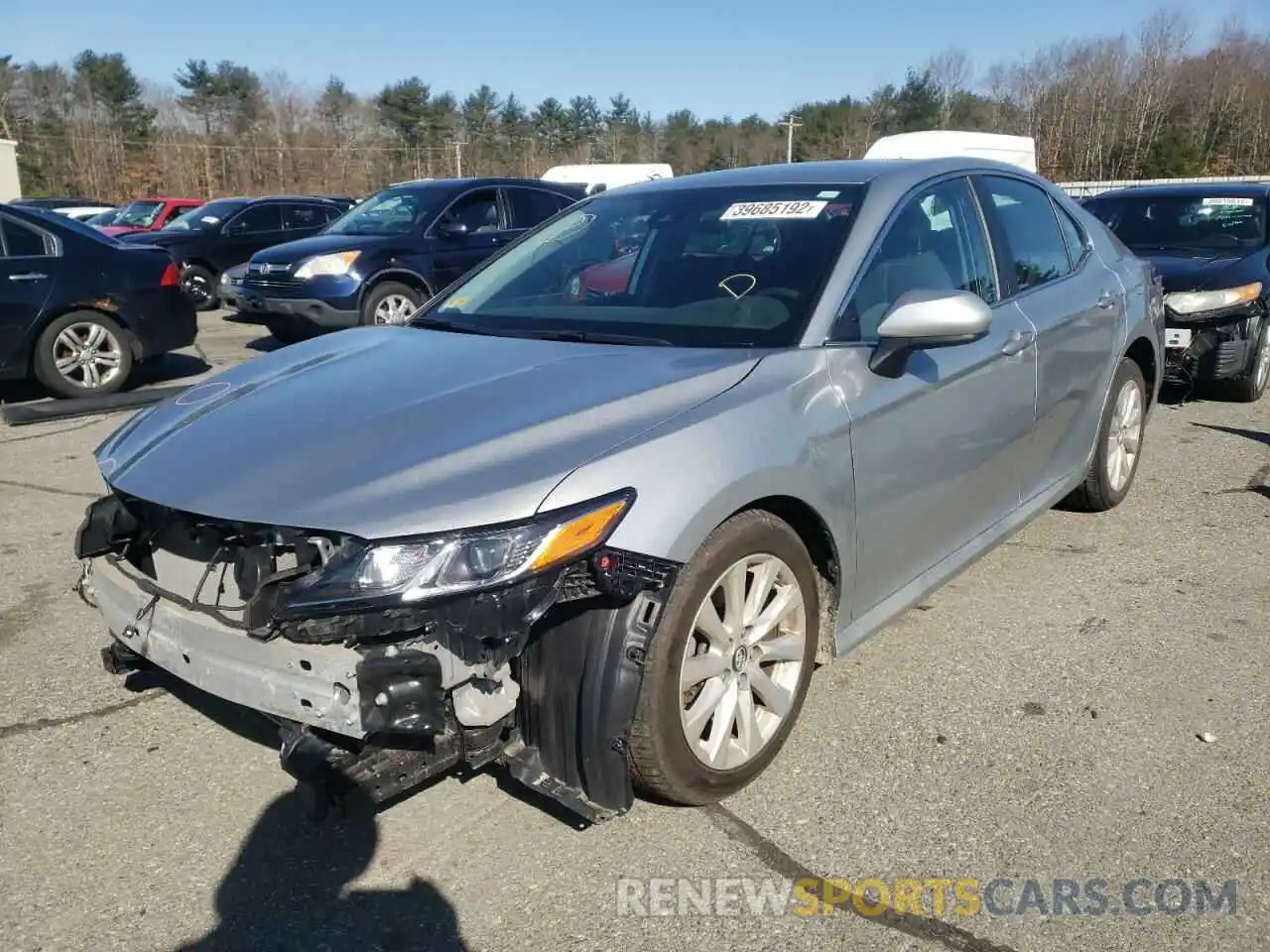 2 Photograph of a damaged car 4T1B11HK3KU265908 TOYOTA CAMRY 2019