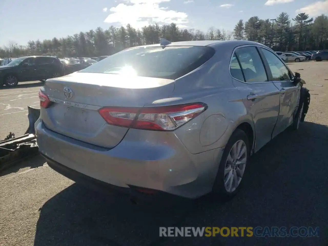 4 Photograph of a damaged car 4T1B11HK3KU265908 TOYOTA CAMRY 2019