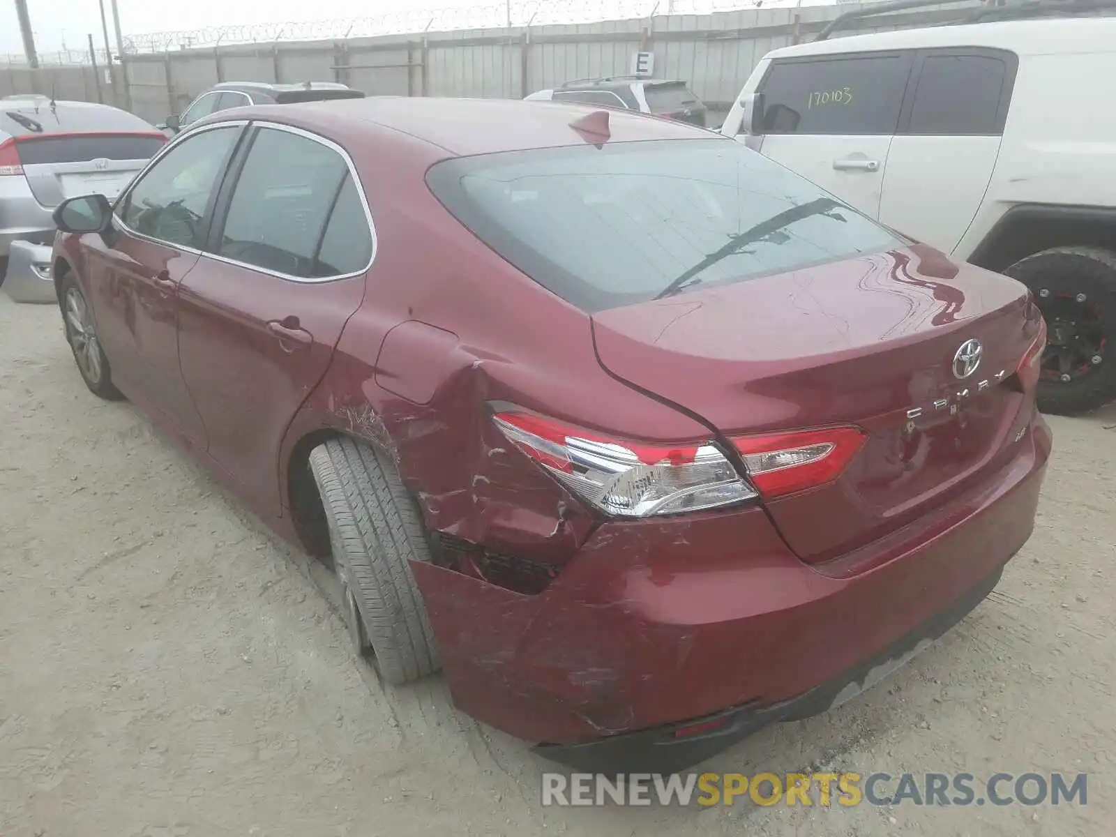 3 Photograph of a damaged car 4T1B11HK3KU266508 TOYOTA CAMRY 2019