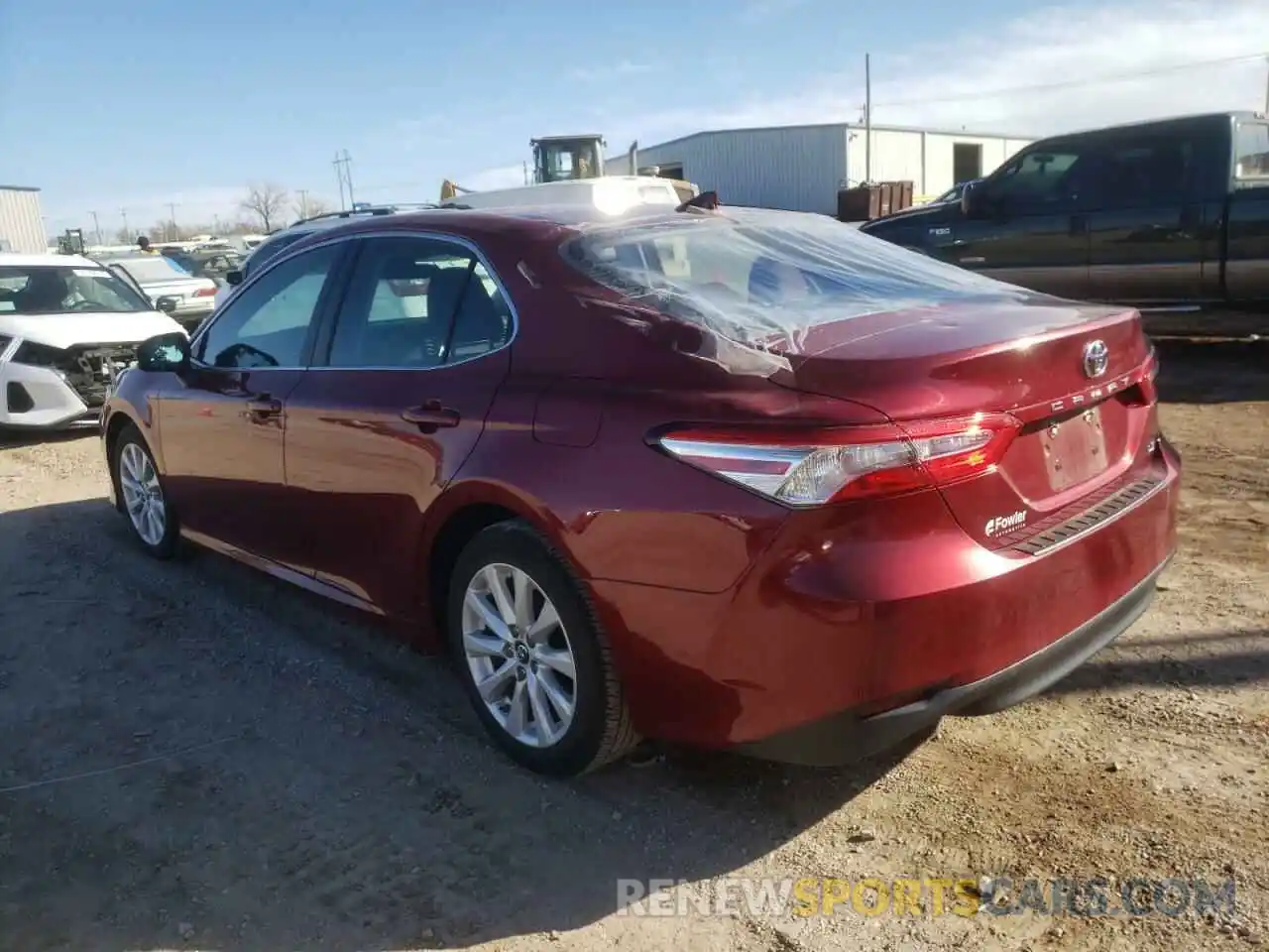 3 Photograph of a damaged car 4T1B11HK3KU266573 TOYOTA CAMRY 2019