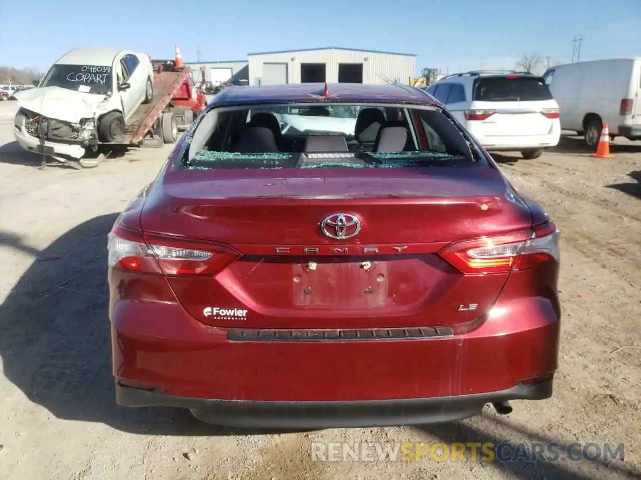 9 Photograph of a damaged car 4T1B11HK3KU266573 TOYOTA CAMRY 2019