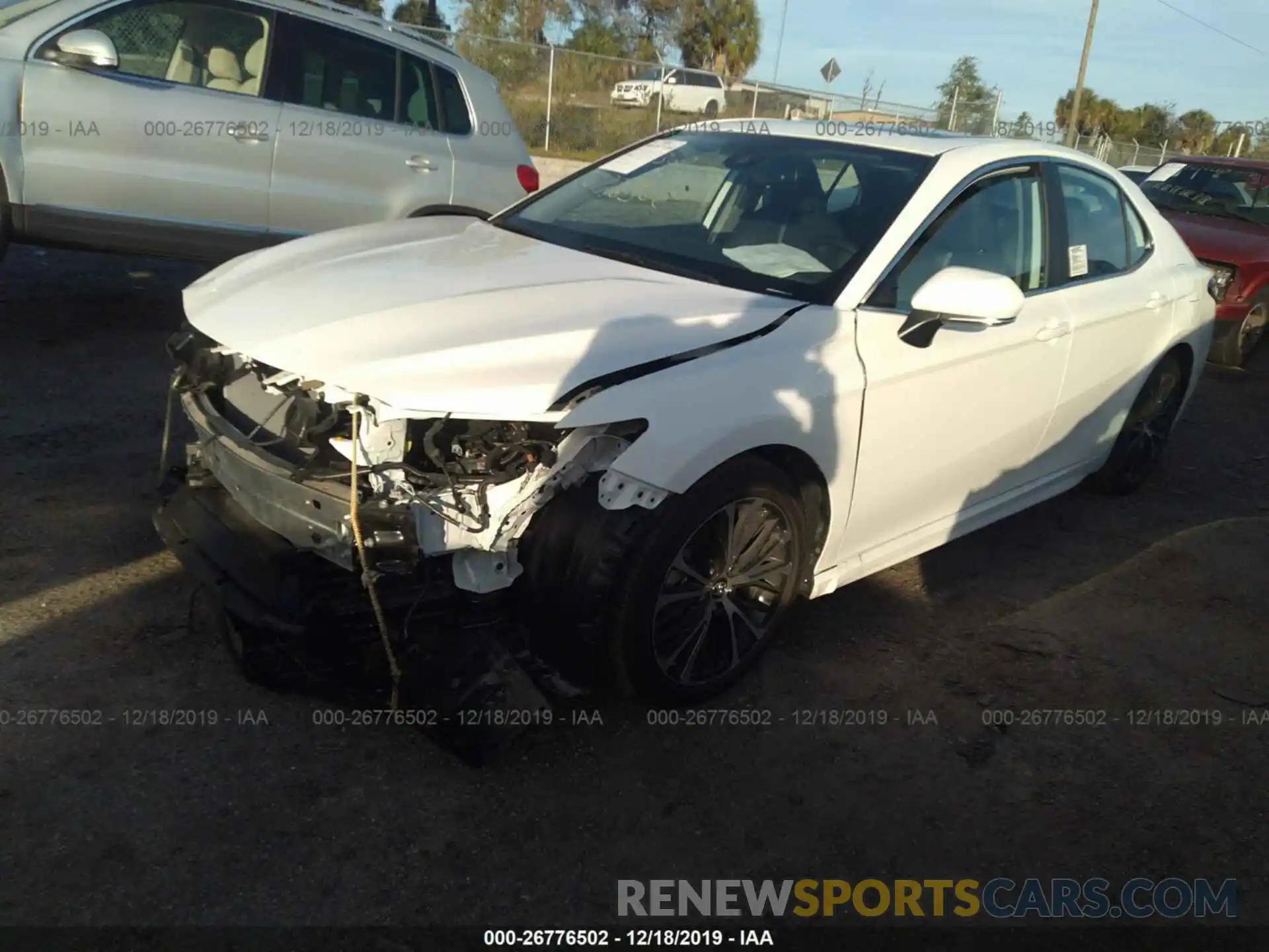 2 Photograph of a damaged car 4T1B11HK3KU267013 TOYOTA CAMRY 2019