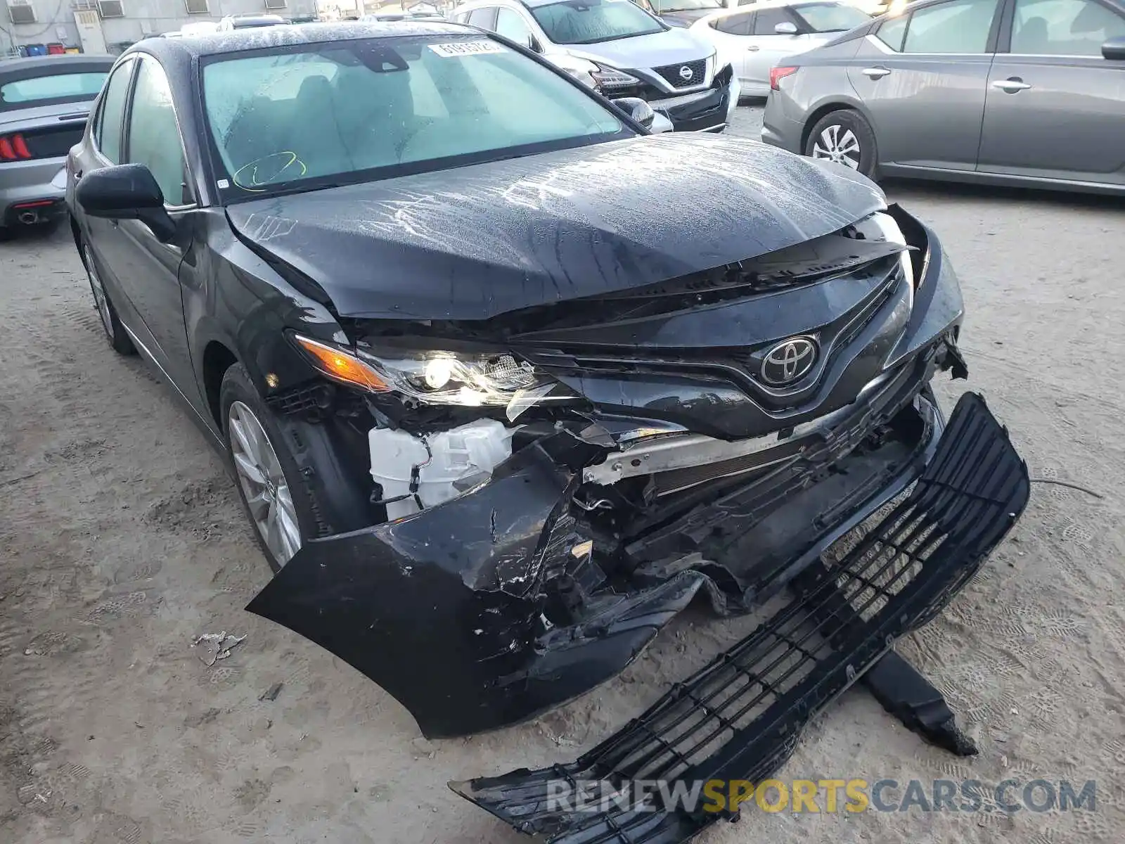 1 Photograph of a damaged car 4T1B11HK3KU267724 TOYOTA CAMRY 2019