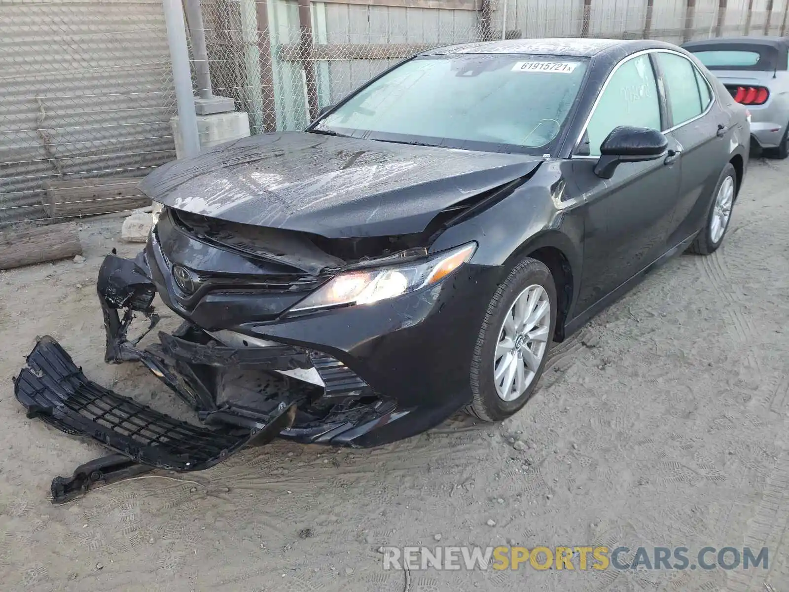 2 Photograph of a damaged car 4T1B11HK3KU267724 TOYOTA CAMRY 2019