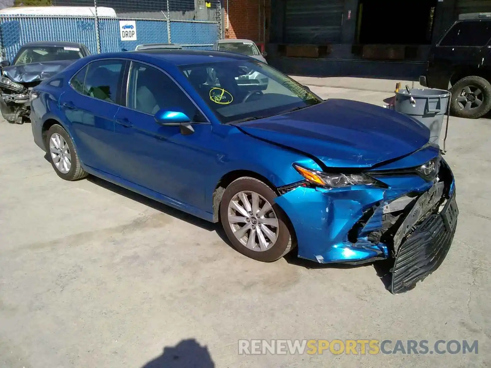 1 Photograph of a damaged car 4T1B11HK3KU267870 TOYOTA CAMRY 2019