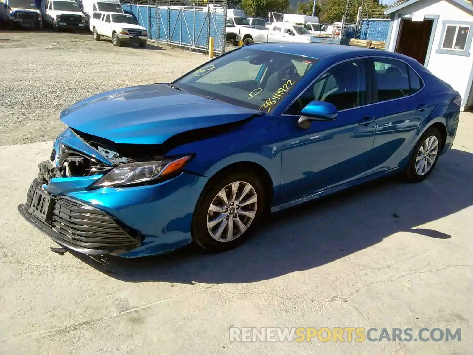 2 Photograph of a damaged car 4T1B11HK3KU267870 TOYOTA CAMRY 2019