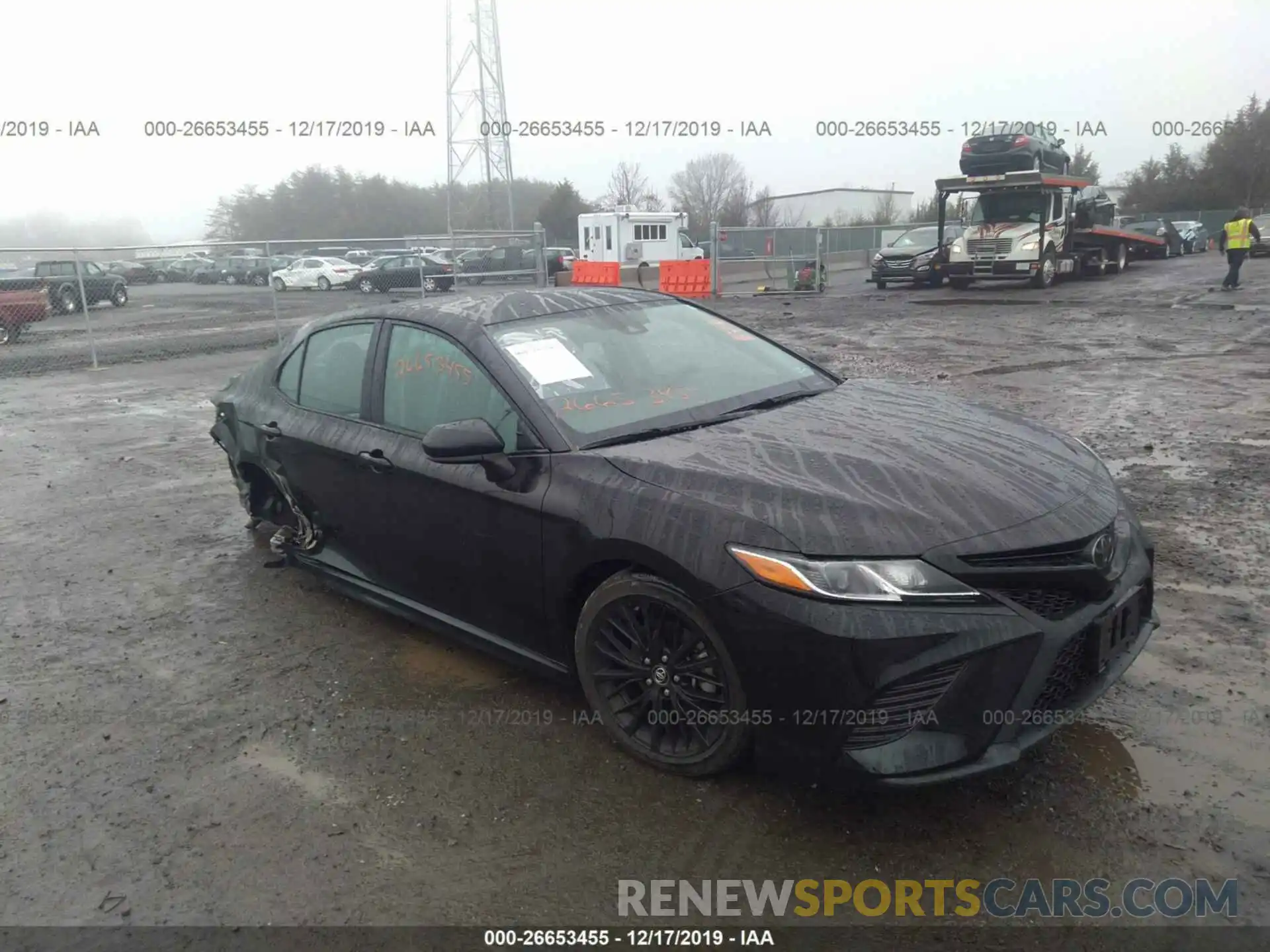 1 Photograph of a damaged car 4T1B11HK3KU267917 TOYOTA CAMRY 2019