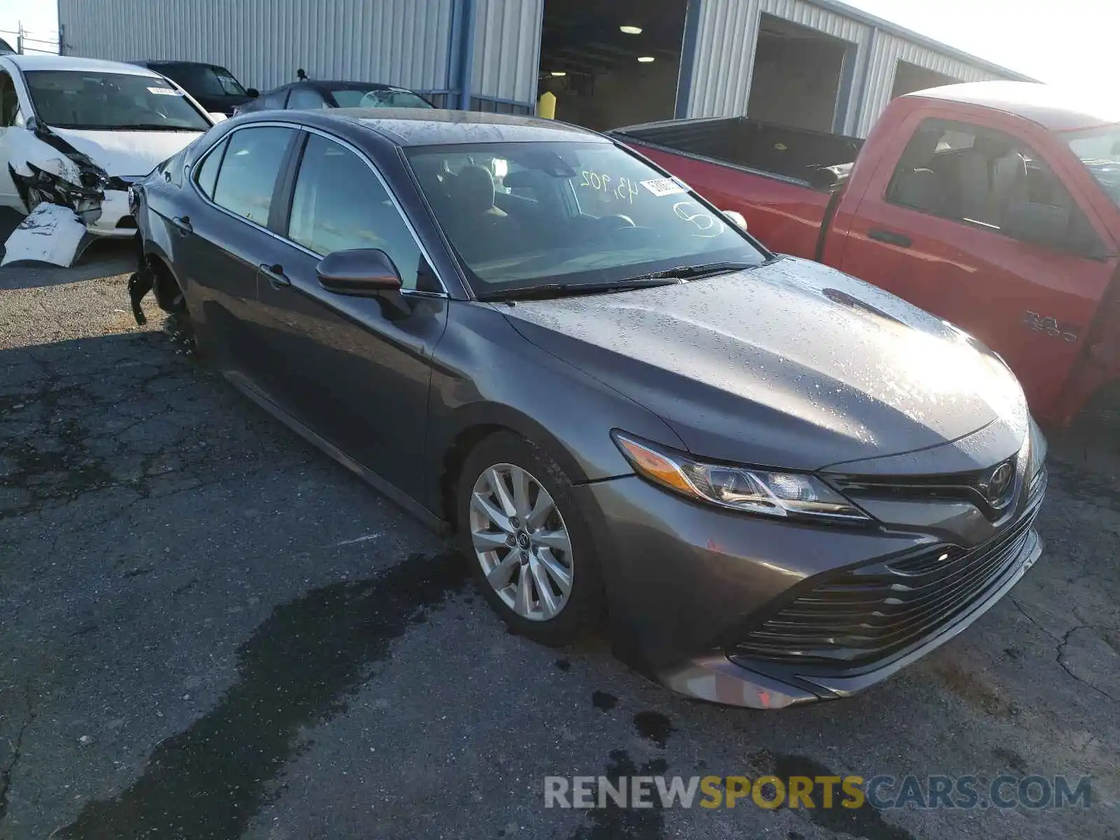 1 Photograph of a damaged car 4T1B11HK3KU268596 TOYOTA CAMRY 2019