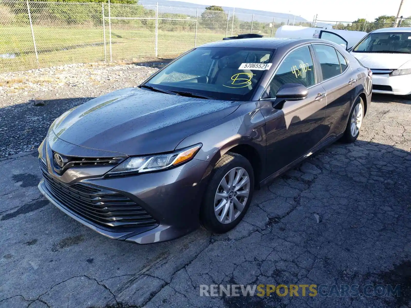 2 Photograph of a damaged car 4T1B11HK3KU268596 TOYOTA CAMRY 2019