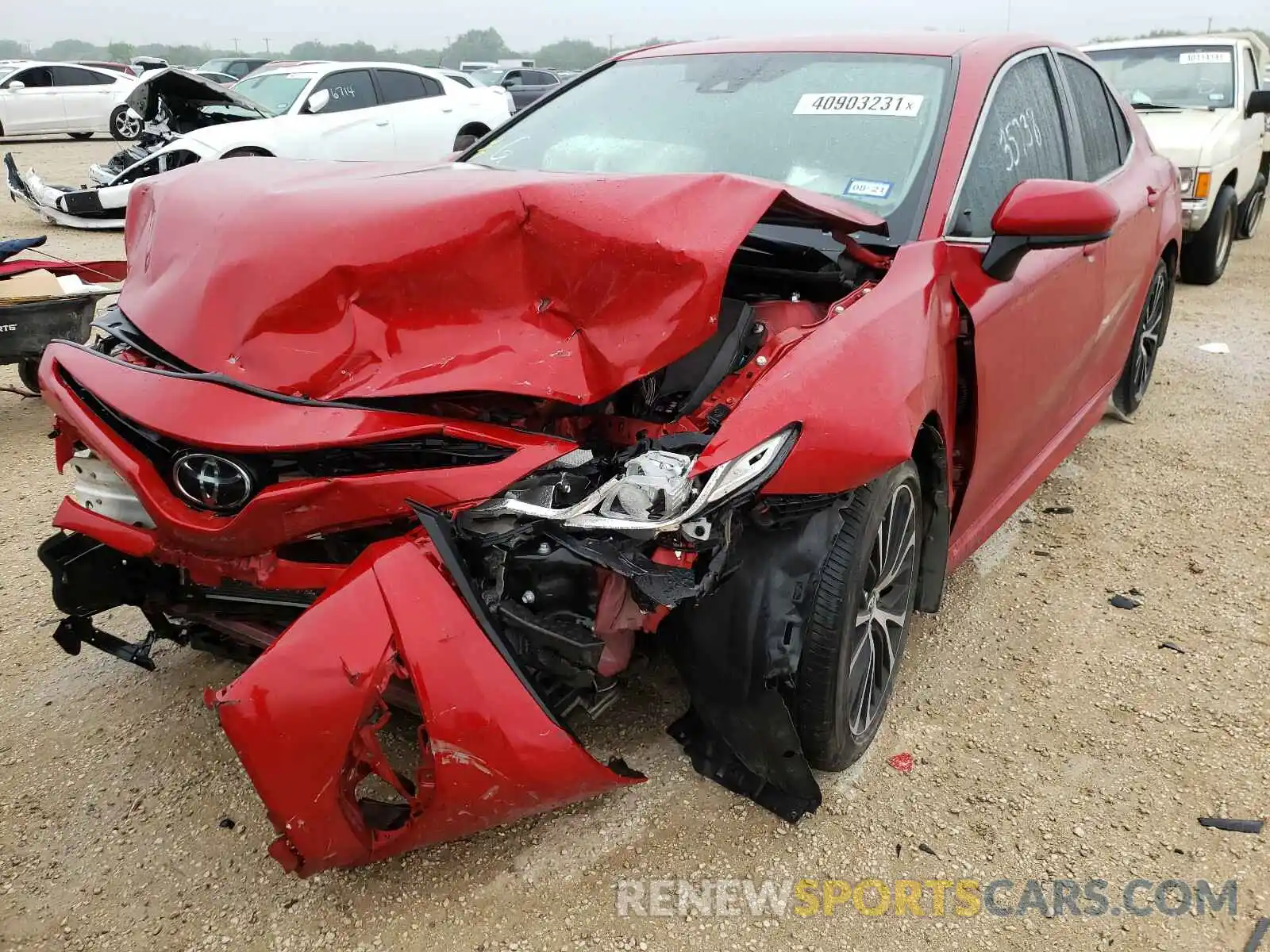 2 Photograph of a damaged car 4T1B11HK3KU268842 TOYOTA CAMRY 2019