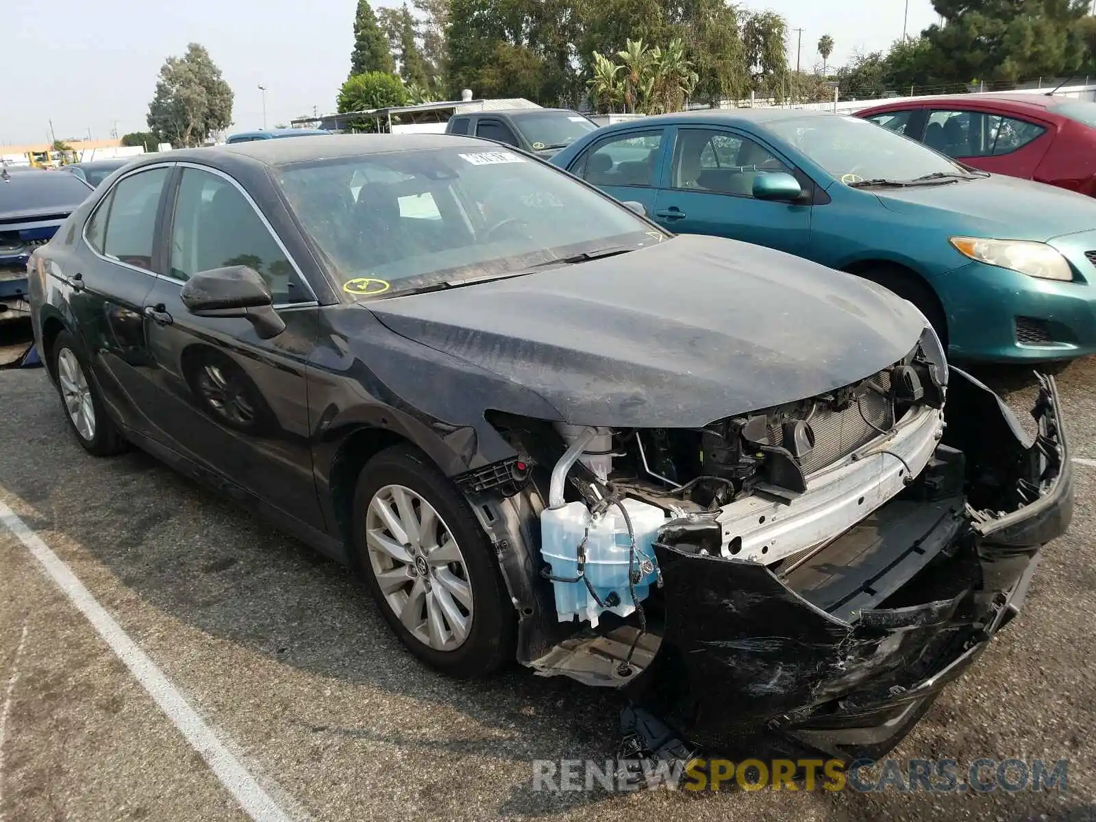 1 Photograph of a damaged car 4T1B11HK3KU268906 TOYOTA CAMRY 2019