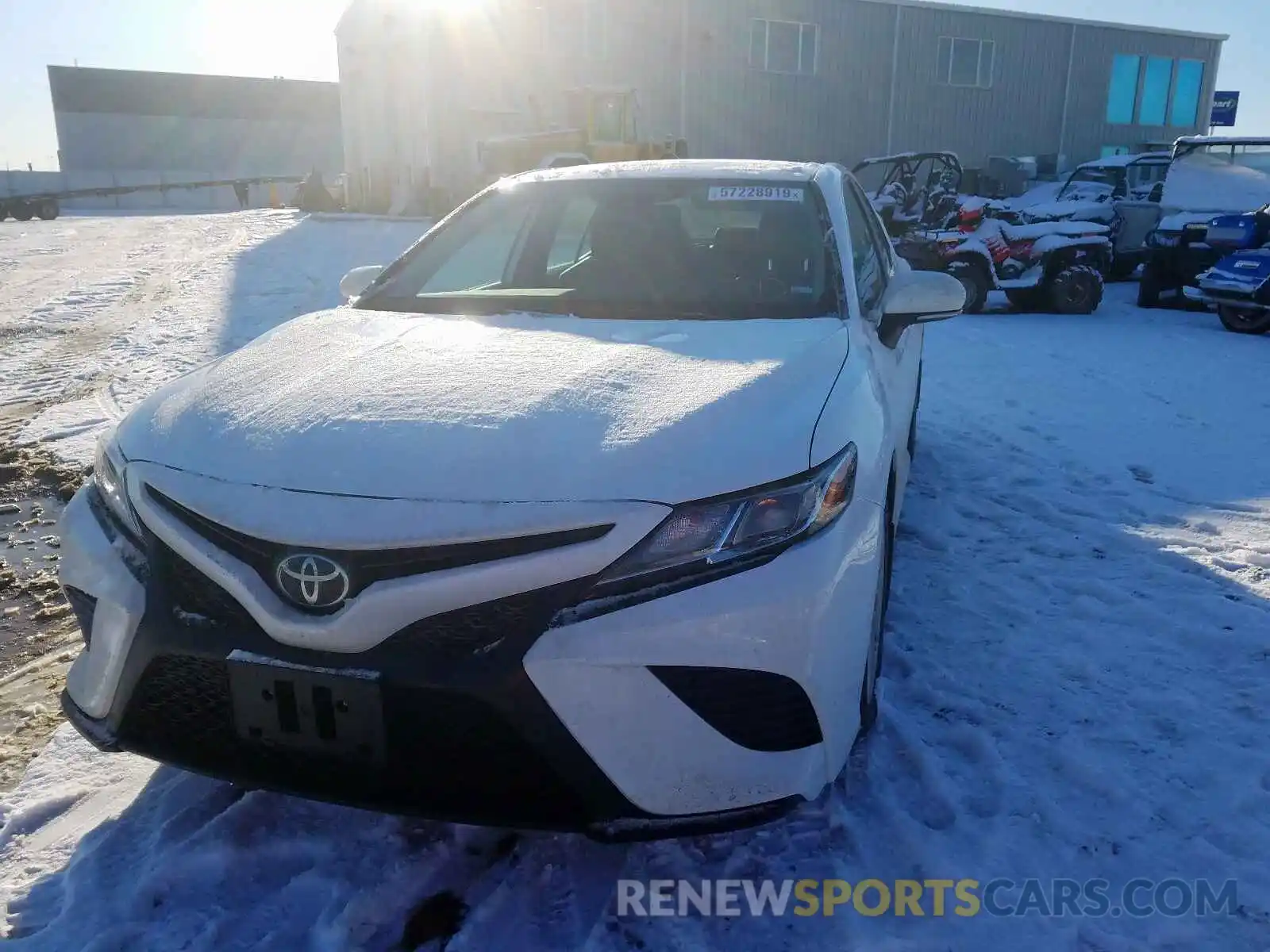 2 Photograph of a damaged car 4T1B11HK3KU270008 TOYOTA CAMRY 2019