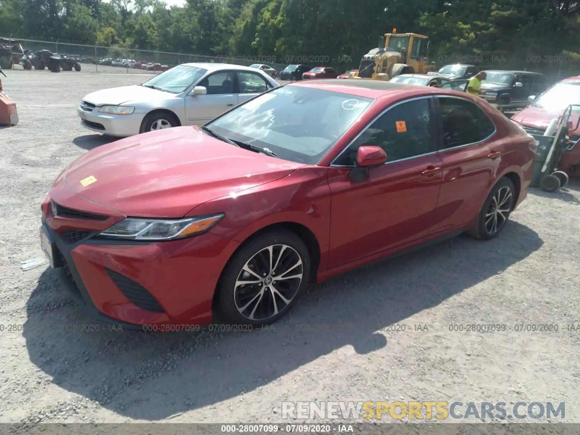 2 Photograph of a damaged car 4T1B11HK3KU270154 TOYOTA CAMRY 2019