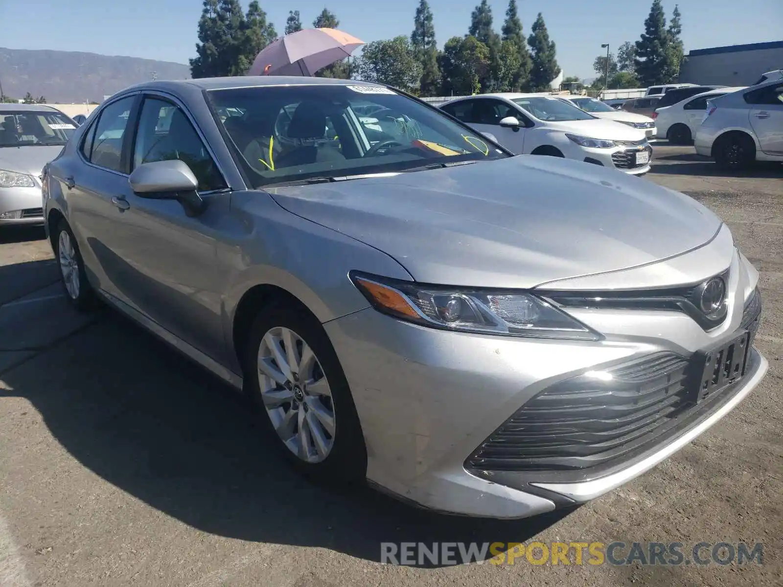 1 Photograph of a damaged car 4T1B11HK3KU270350 TOYOTA CAMRY 2019