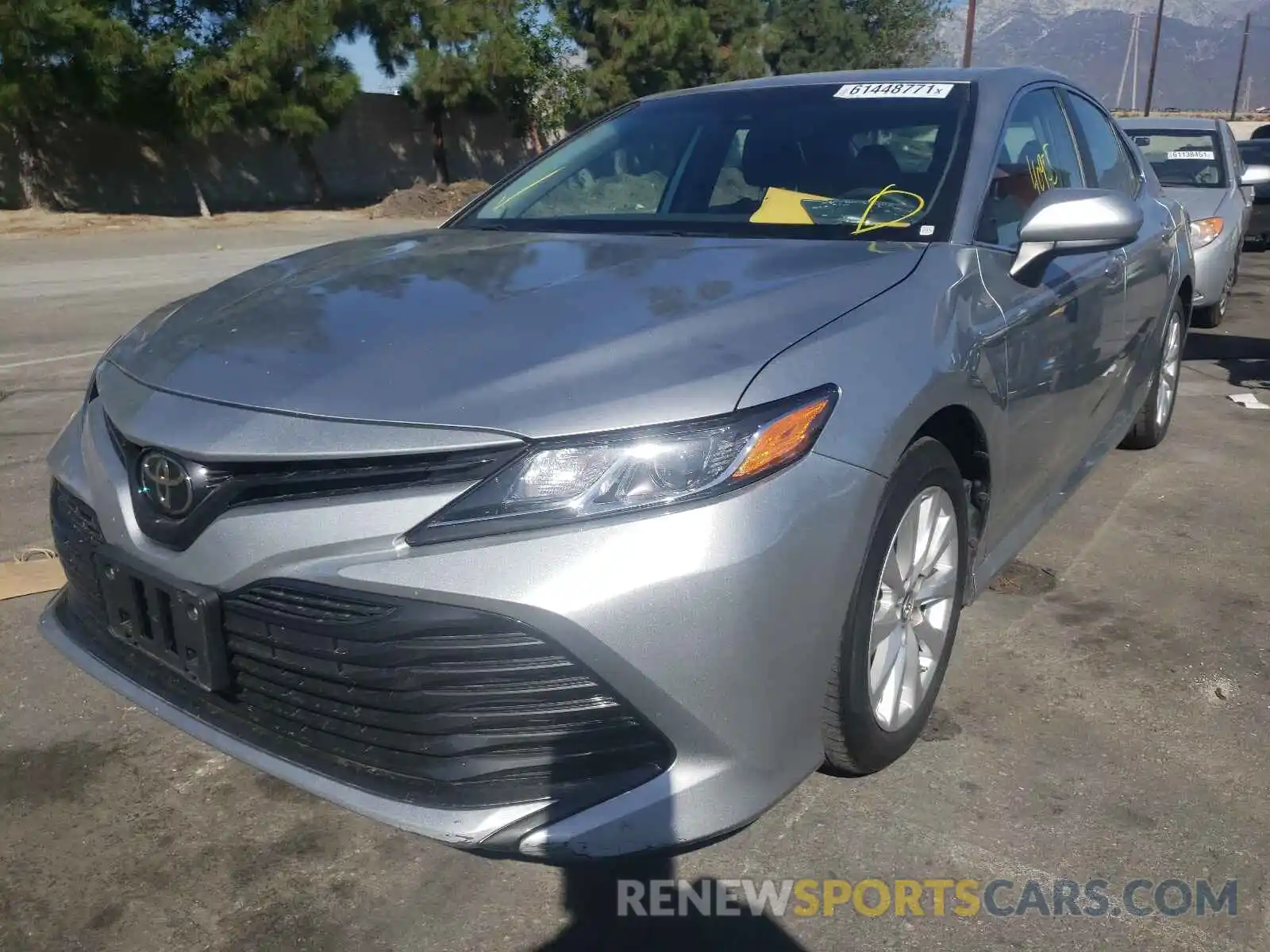 2 Photograph of a damaged car 4T1B11HK3KU270350 TOYOTA CAMRY 2019