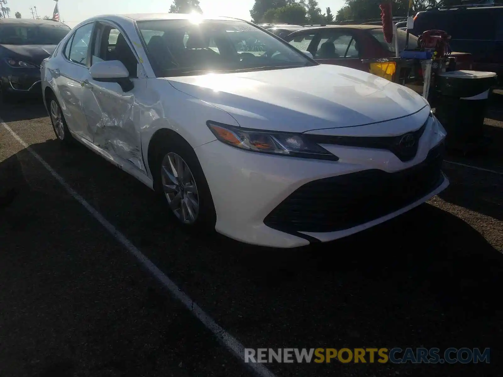 1 Photograph of a damaged car 4T1B11HK3KU270980 TOYOTA CAMRY 2019