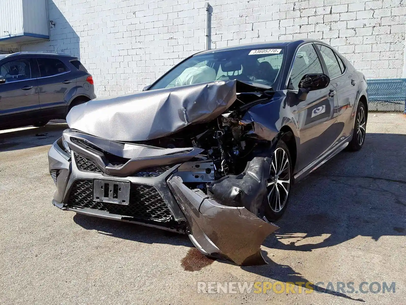 2 Photograph of a damaged car 4T1B11HK3KU273684 TOYOTA CAMRY 2019