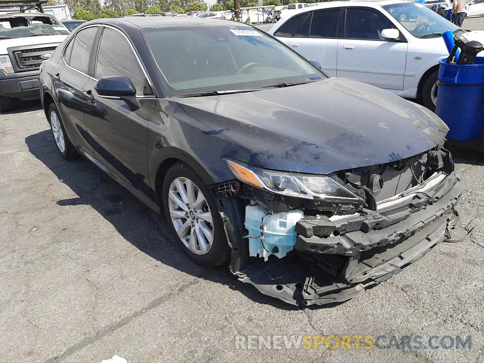 1 Photograph of a damaged car 4T1B11HK3KU274186 TOYOTA CAMRY 2019