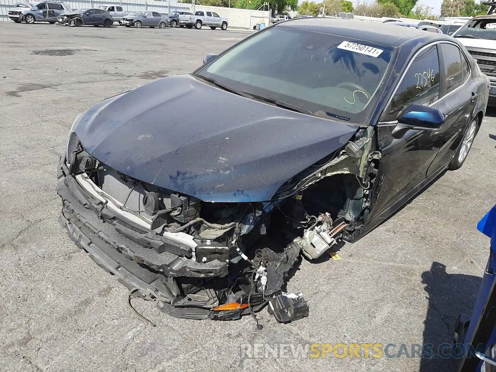 2 Photograph of a damaged car 4T1B11HK3KU274186 TOYOTA CAMRY 2019