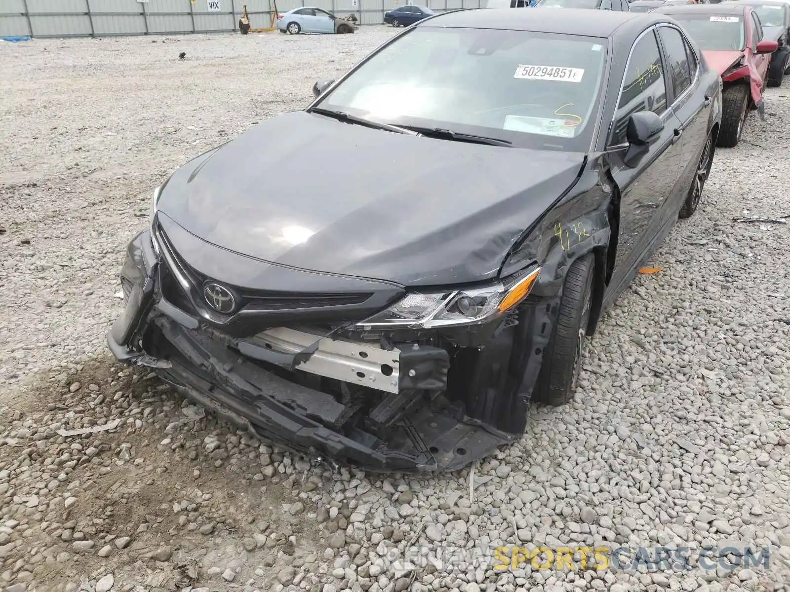 2 Photograph of a damaged car 4T1B11HK3KU274379 TOYOTA CAMRY 2019