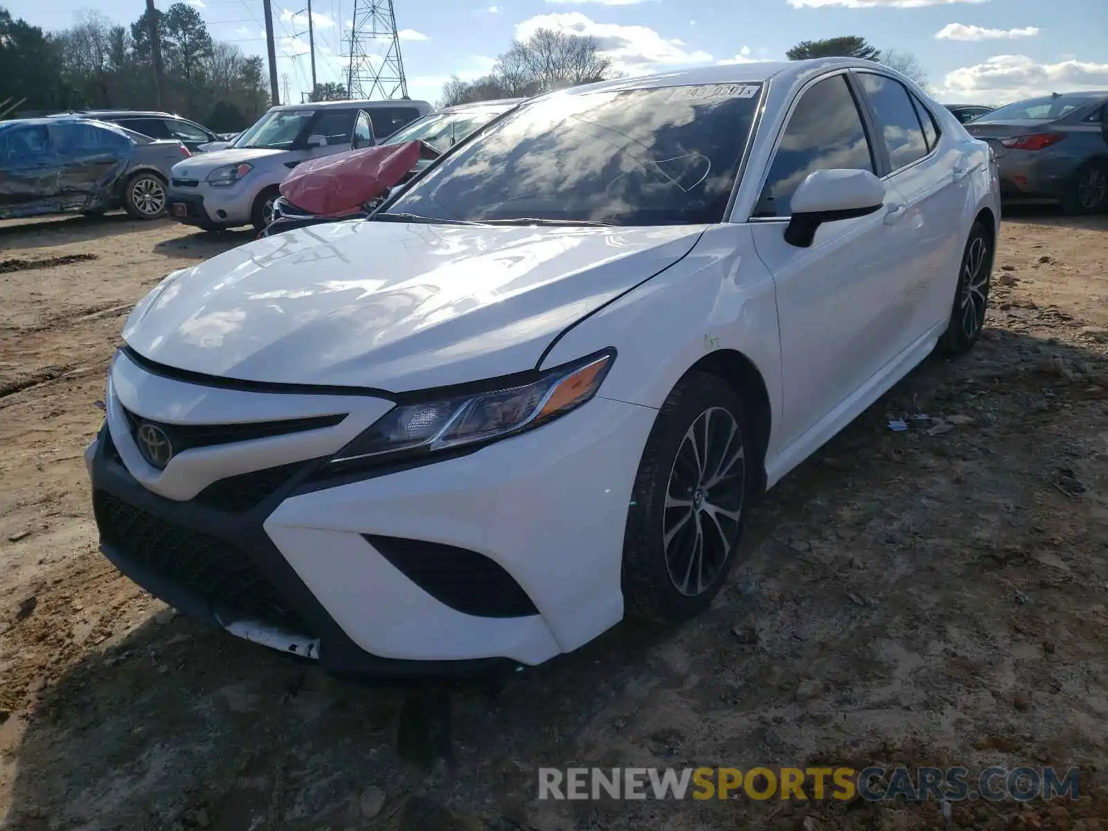 2 Photograph of a damaged car 4T1B11HK3KU275726 TOYOTA CAMRY 2019