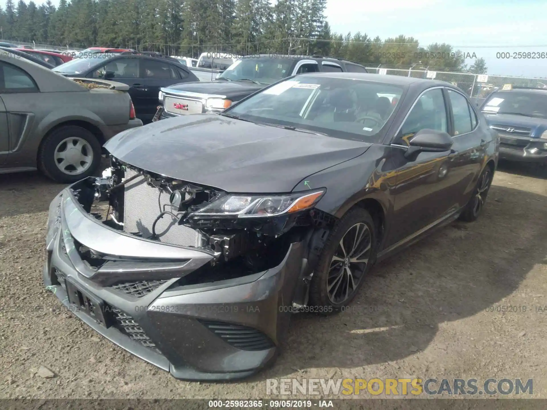 2 Фотография поврежденного автомобиля 4T1B11HK3KU278920 TOYOTA CAMRY 2019