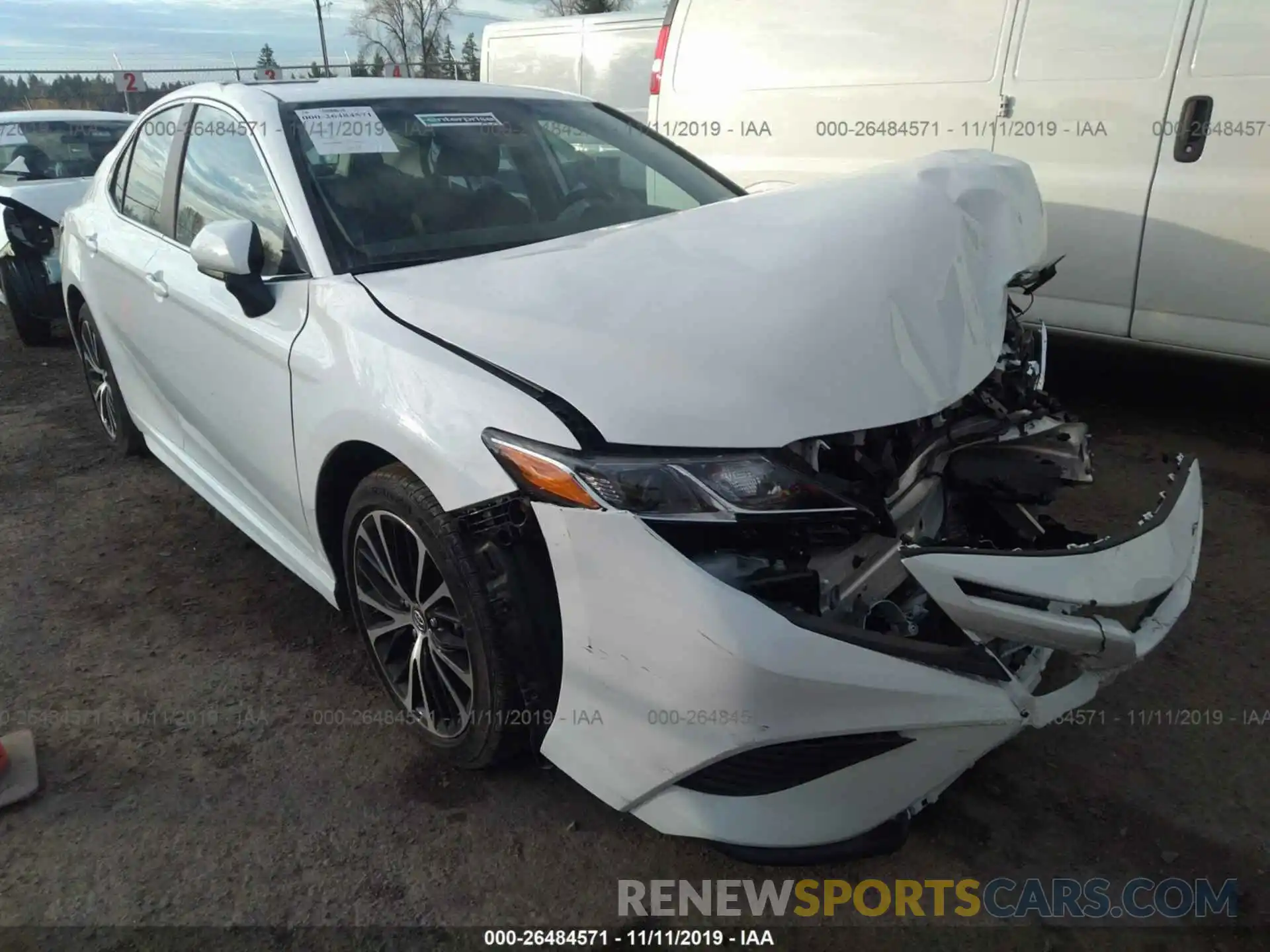 1 Photograph of a damaged car 4T1B11HK3KU279601 TOYOTA CAMRY 2019