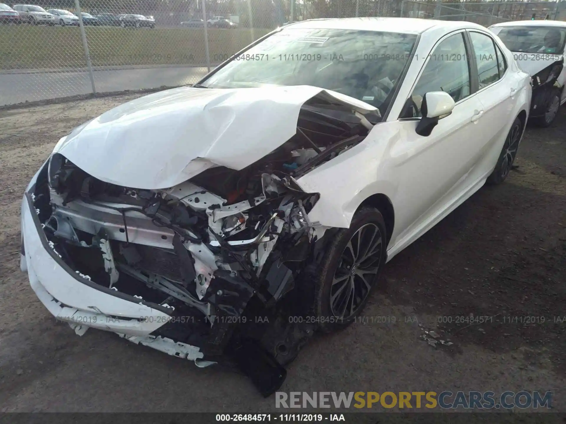 2 Photograph of a damaged car 4T1B11HK3KU279601 TOYOTA CAMRY 2019