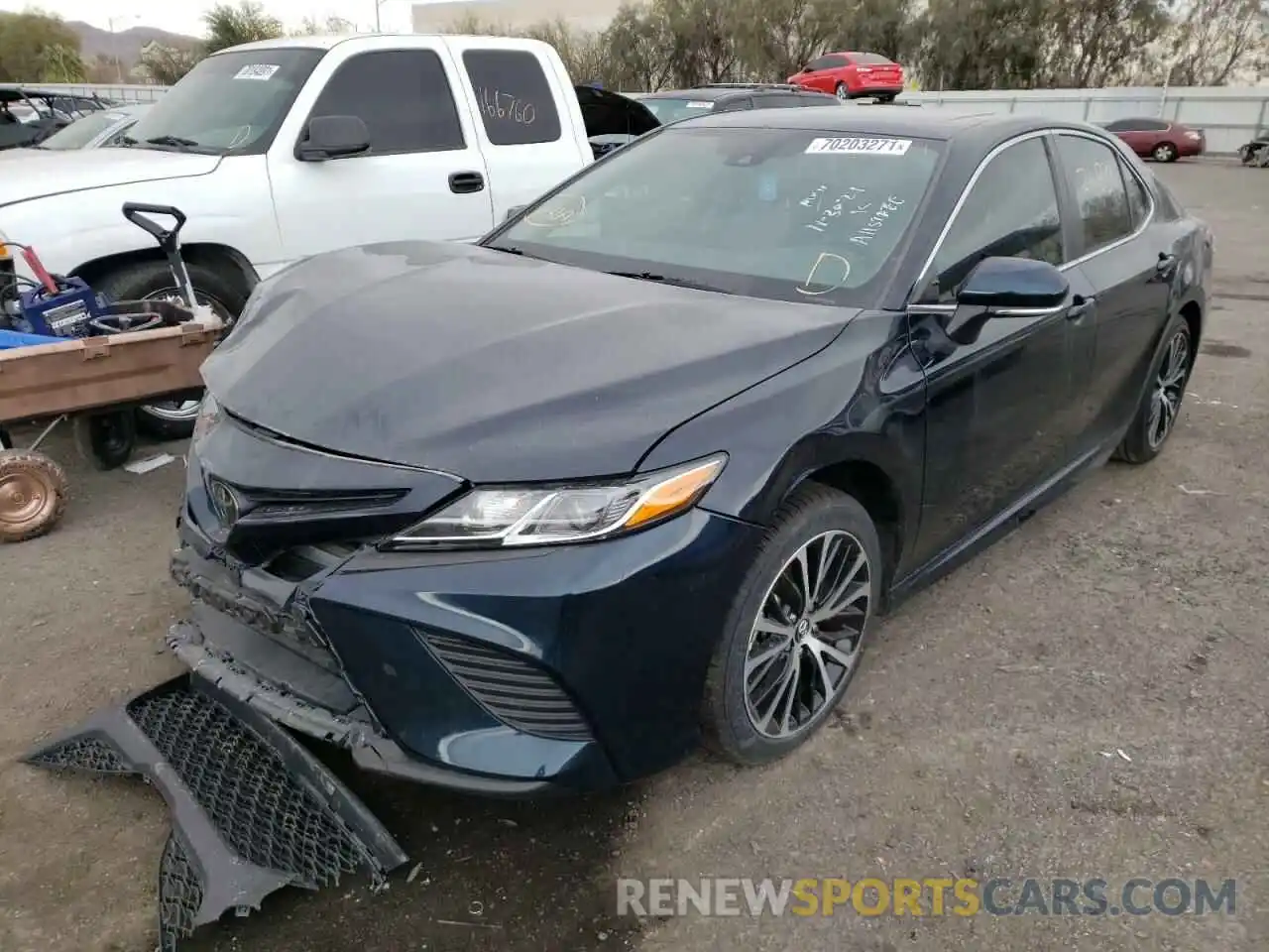 2 Photograph of a damaged car 4T1B11HK3KU279730 TOYOTA CAMRY 2019