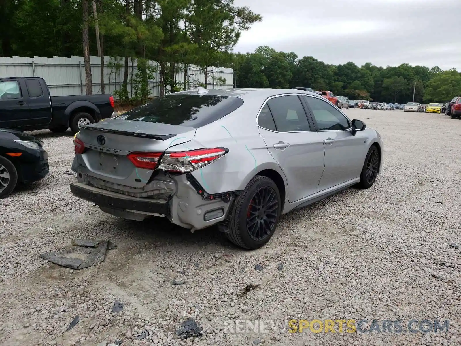 4 Photograph of a damaged car 4T1B11HK3KU281848 TOYOTA CAMRY 2019