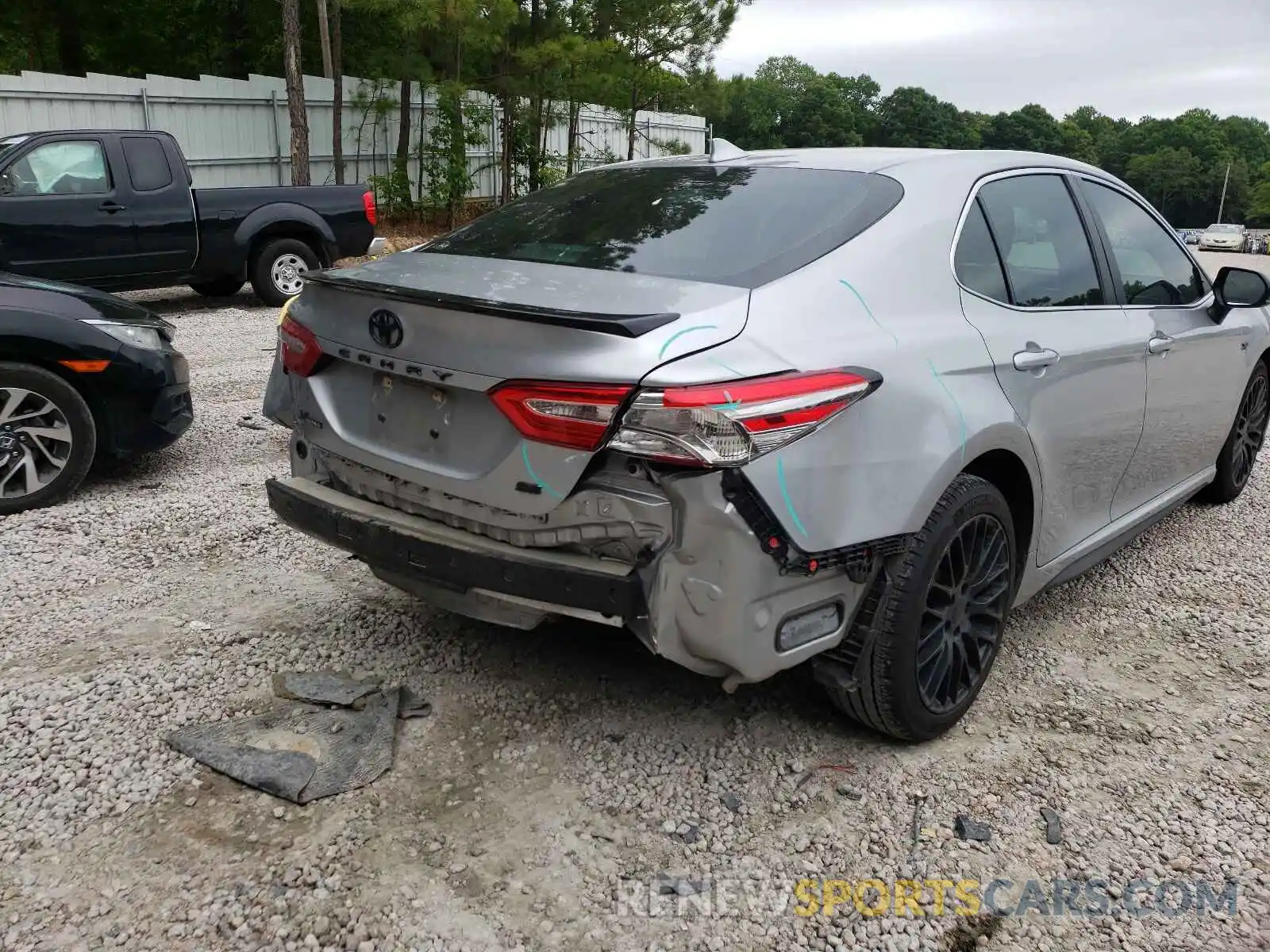 9 Photograph of a damaged car 4T1B11HK3KU281848 TOYOTA CAMRY 2019