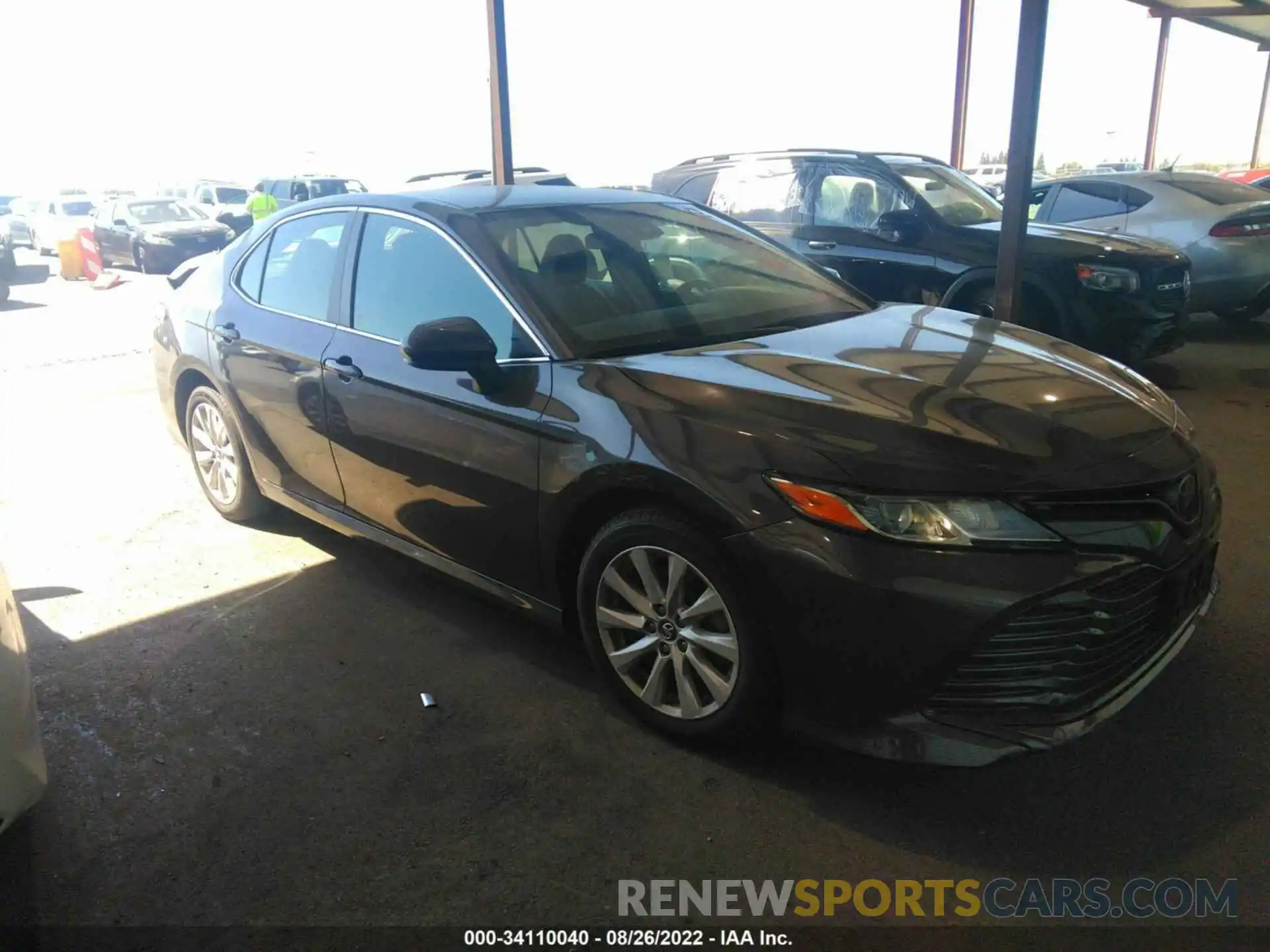 1 Photograph of a damaged car 4T1B11HK3KU284863 TOYOTA CAMRY 2019