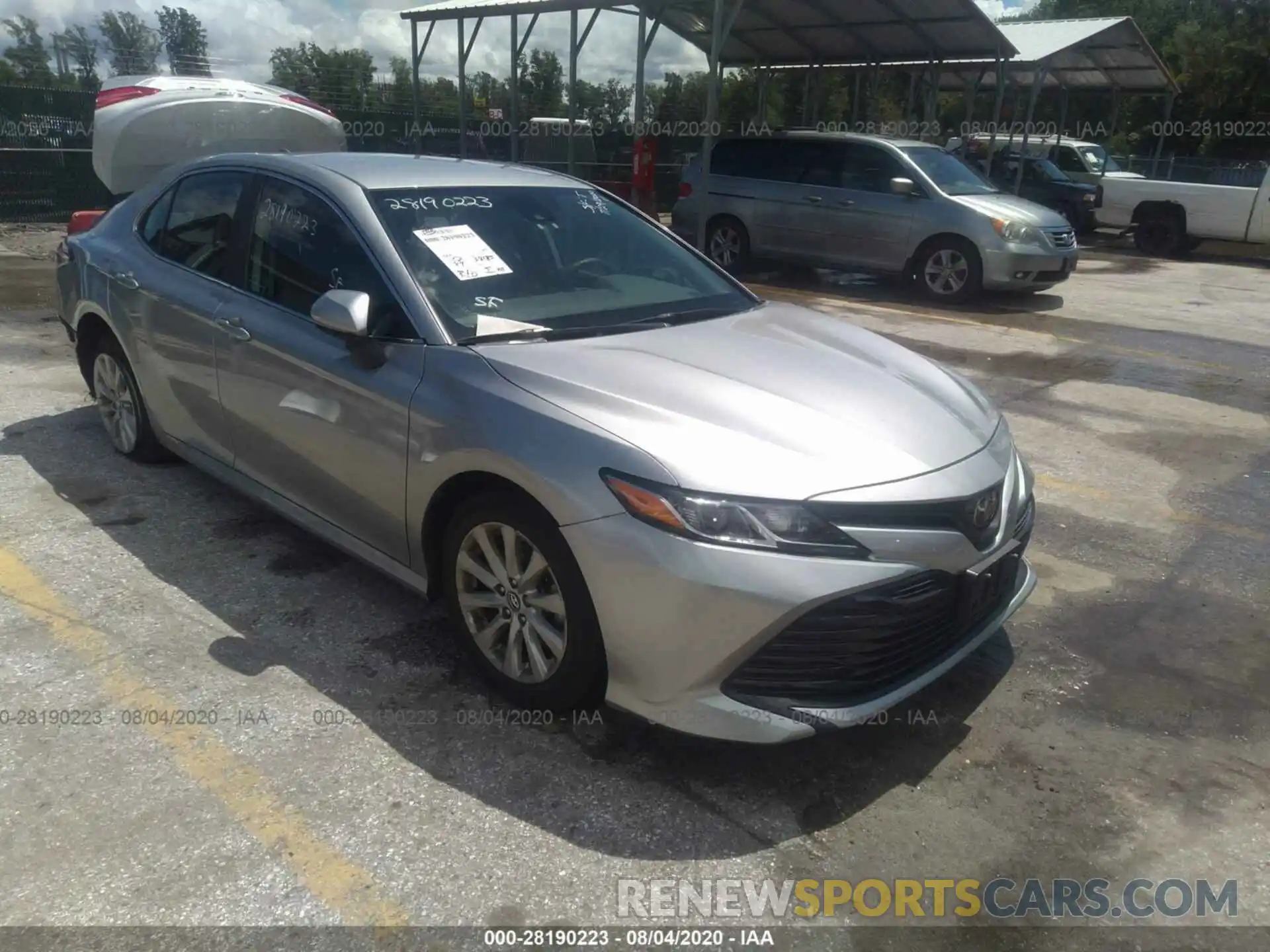 1 Photograph of a damaged car 4T1B11HK3KU285348 TOYOTA CAMRY 2019