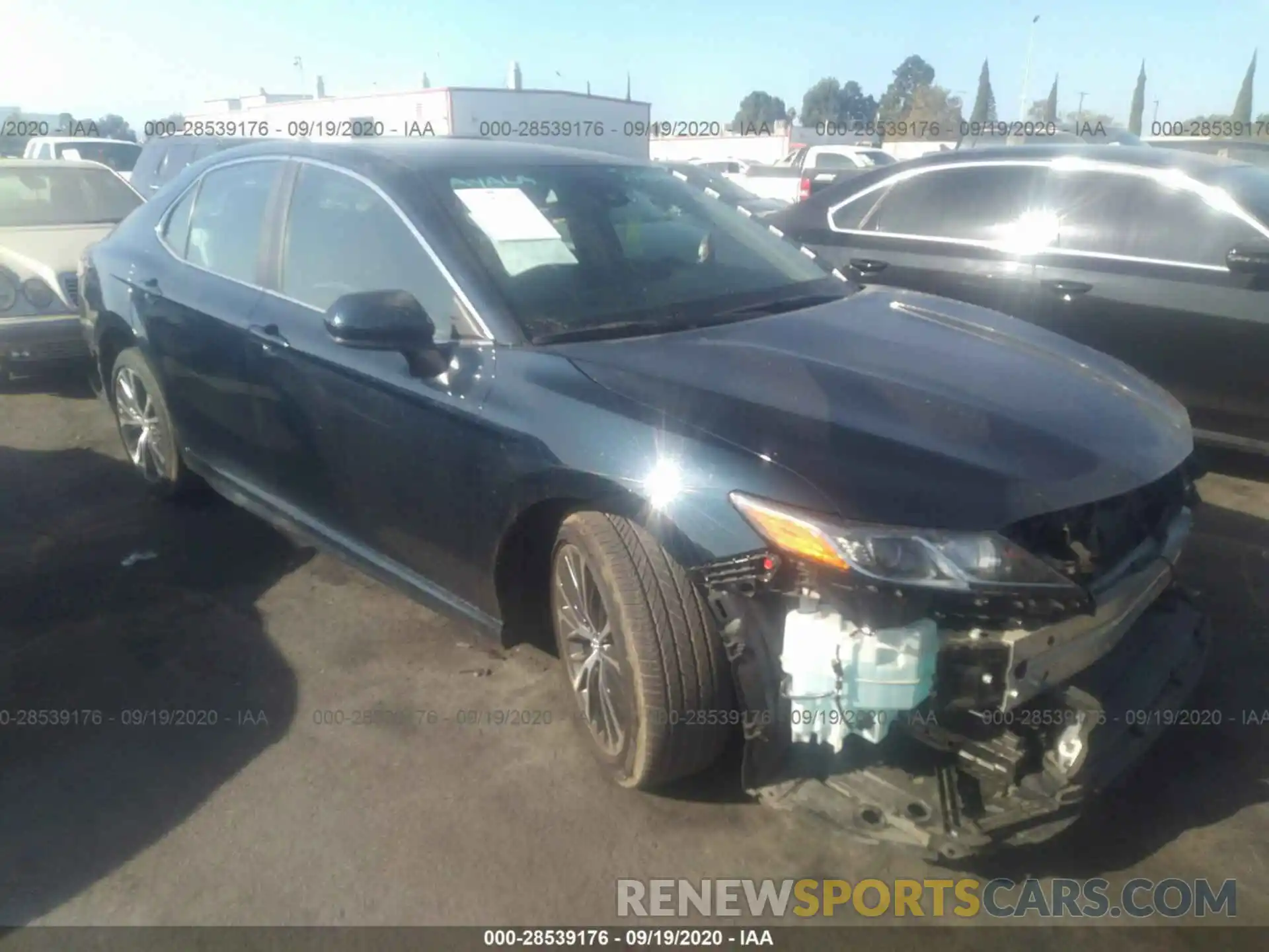 1 Photograph of a damaged car 4T1B11HK3KU285513 TOYOTA CAMRY 2019