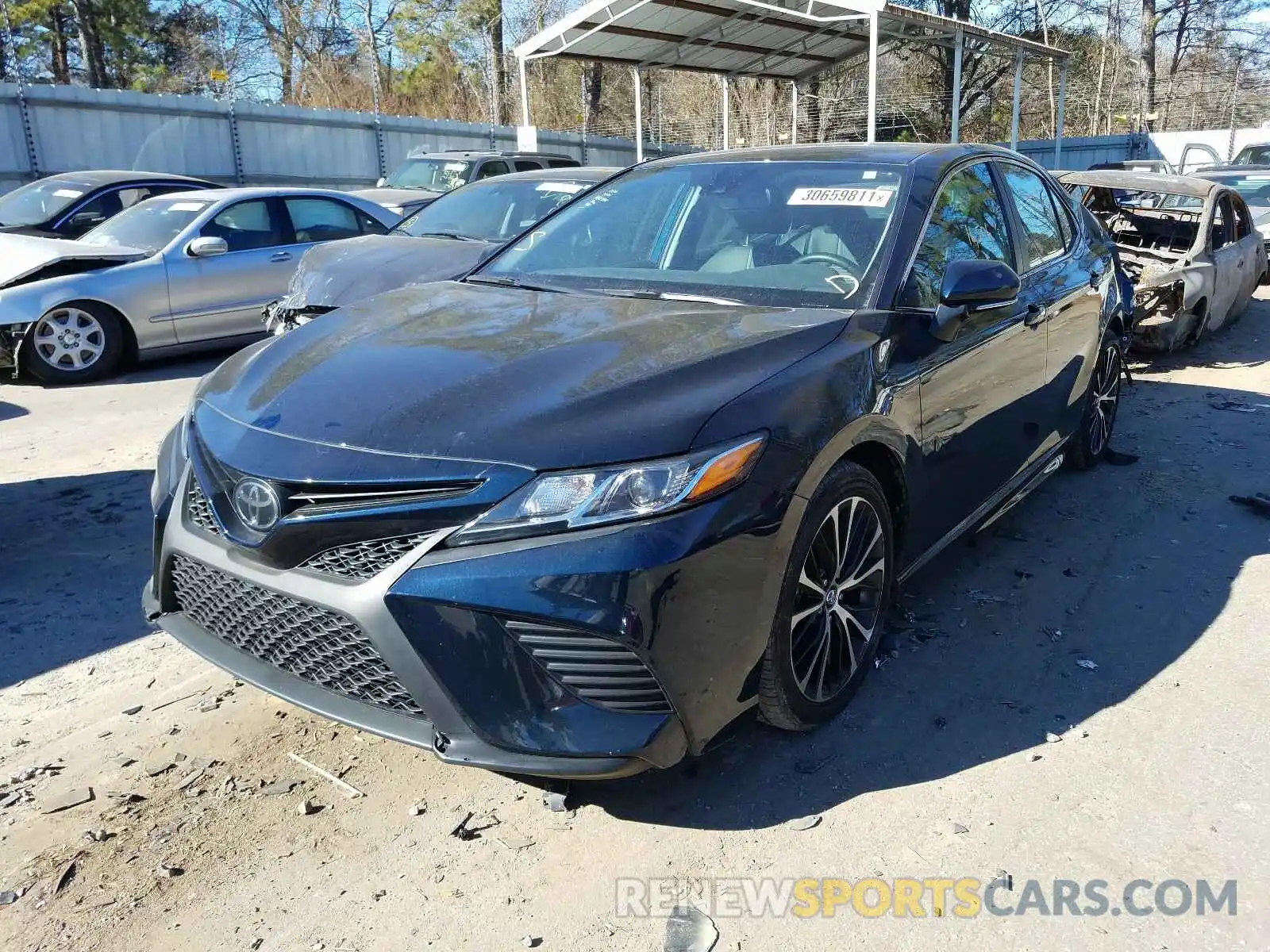 2 Photograph of a damaged car 4T1B11HK3KU286354 TOYOTA CAMRY 2019