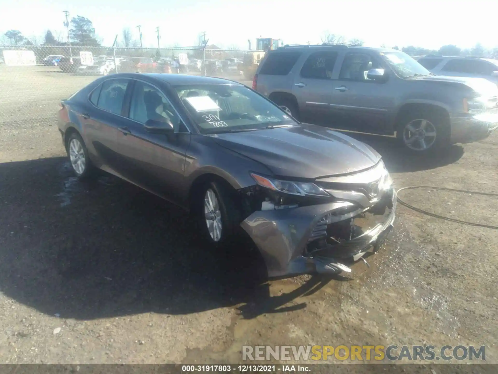 1 Photograph of a damaged car 4T1B11HK3KU286418 TOYOTA CAMRY 2019