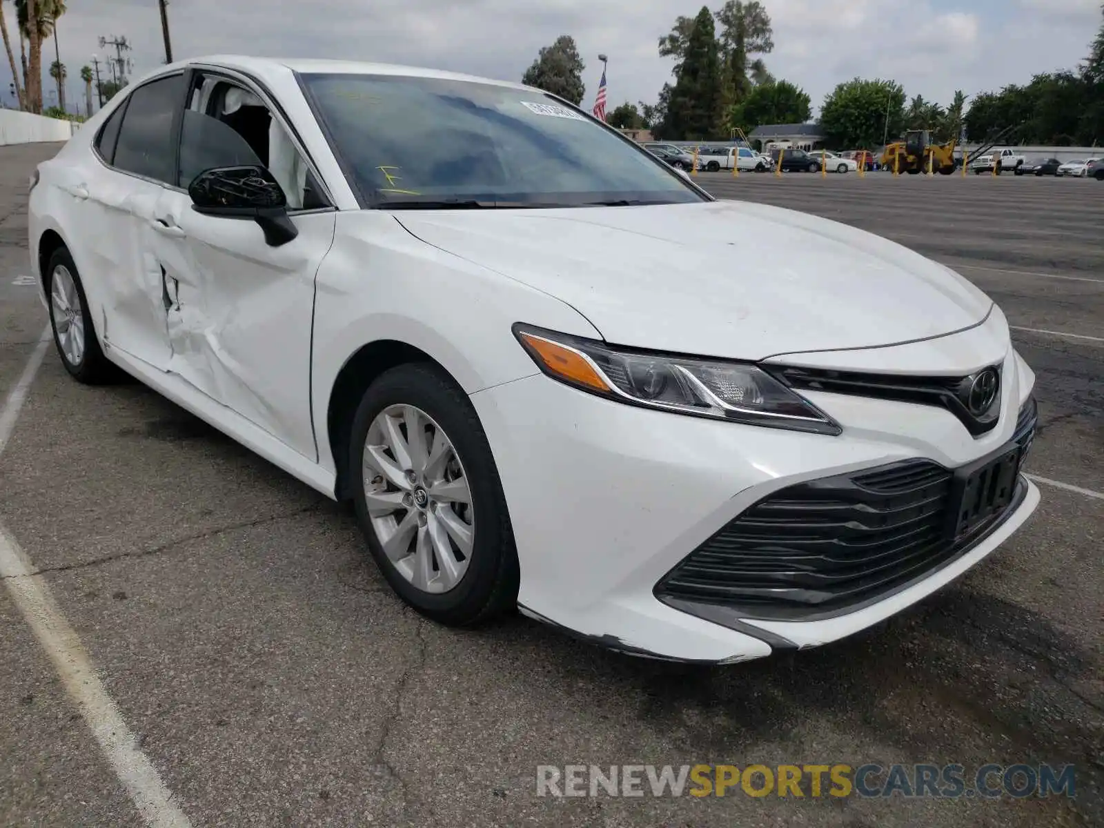 1 Photograph of a damaged car 4T1B11HK3KU287214 TOYOTA CAMRY 2019