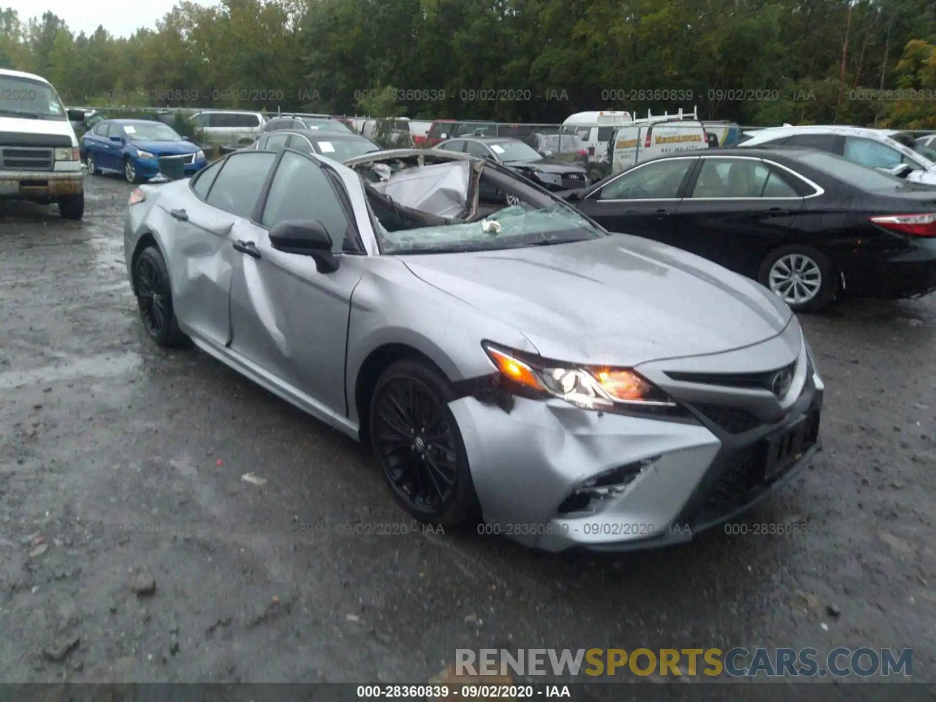 1 Photograph of a damaged car 4T1B11HK3KU287245 TOYOTA CAMRY 2019