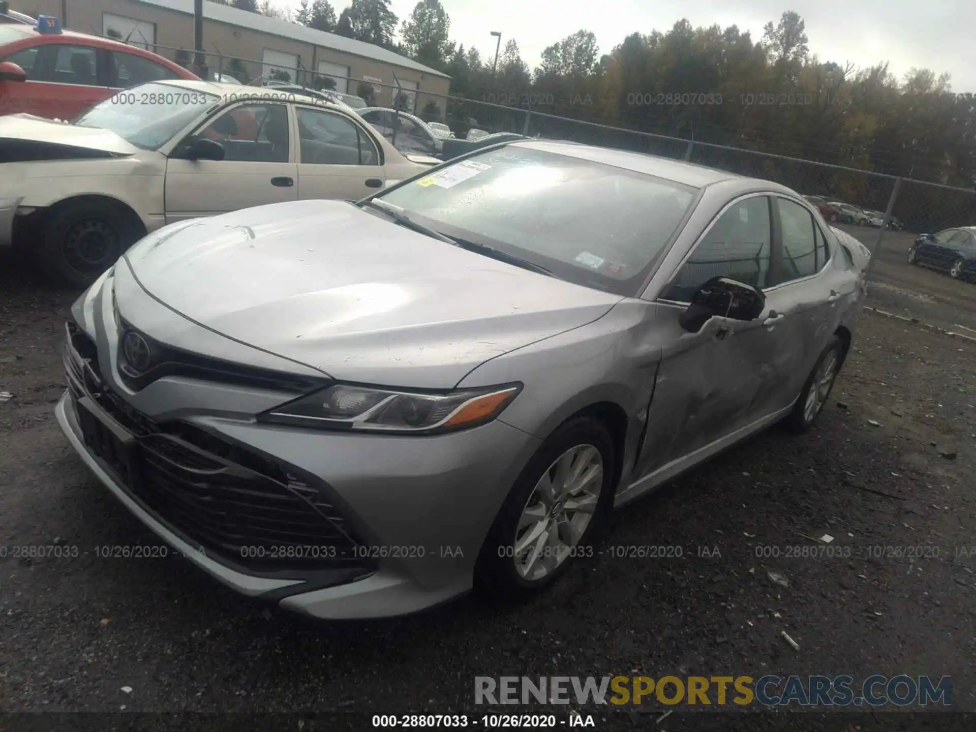 2 Photograph of a damaged car 4T1B11HK3KU287259 TOYOTA CAMRY 2019