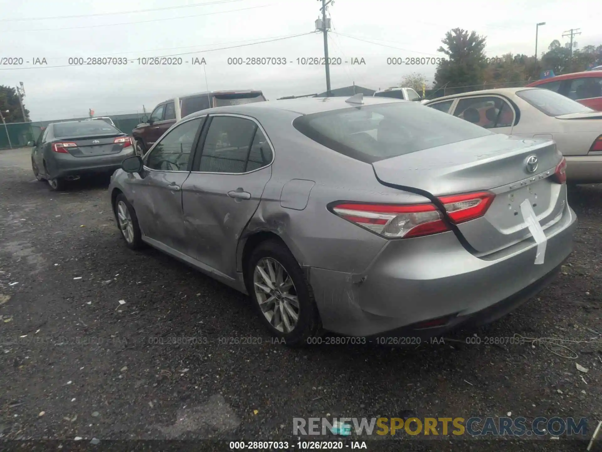 3 Photograph of a damaged car 4T1B11HK3KU287259 TOYOTA CAMRY 2019