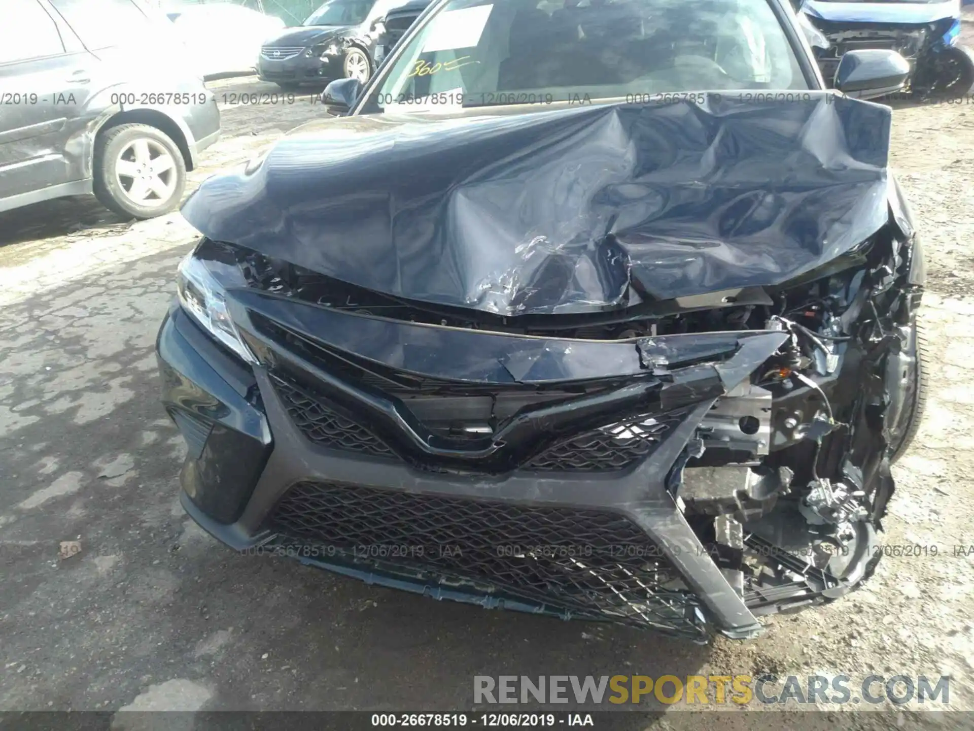 6 Photograph of a damaged car 4T1B11HK3KU287343 TOYOTA CAMRY 2019