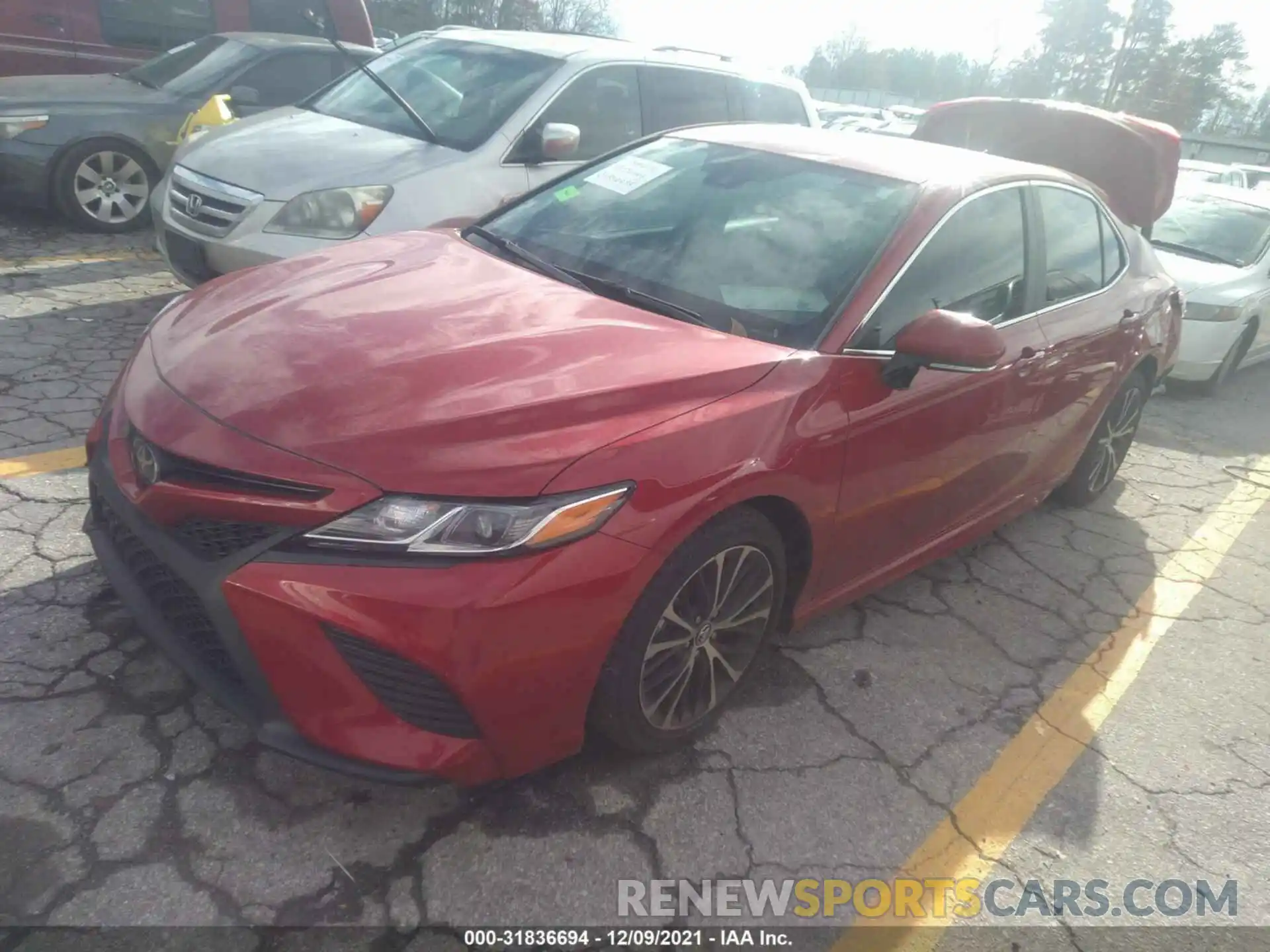 2 Photograph of a damaged car 4T1B11HK3KU289271 TOYOTA CAMRY 2019